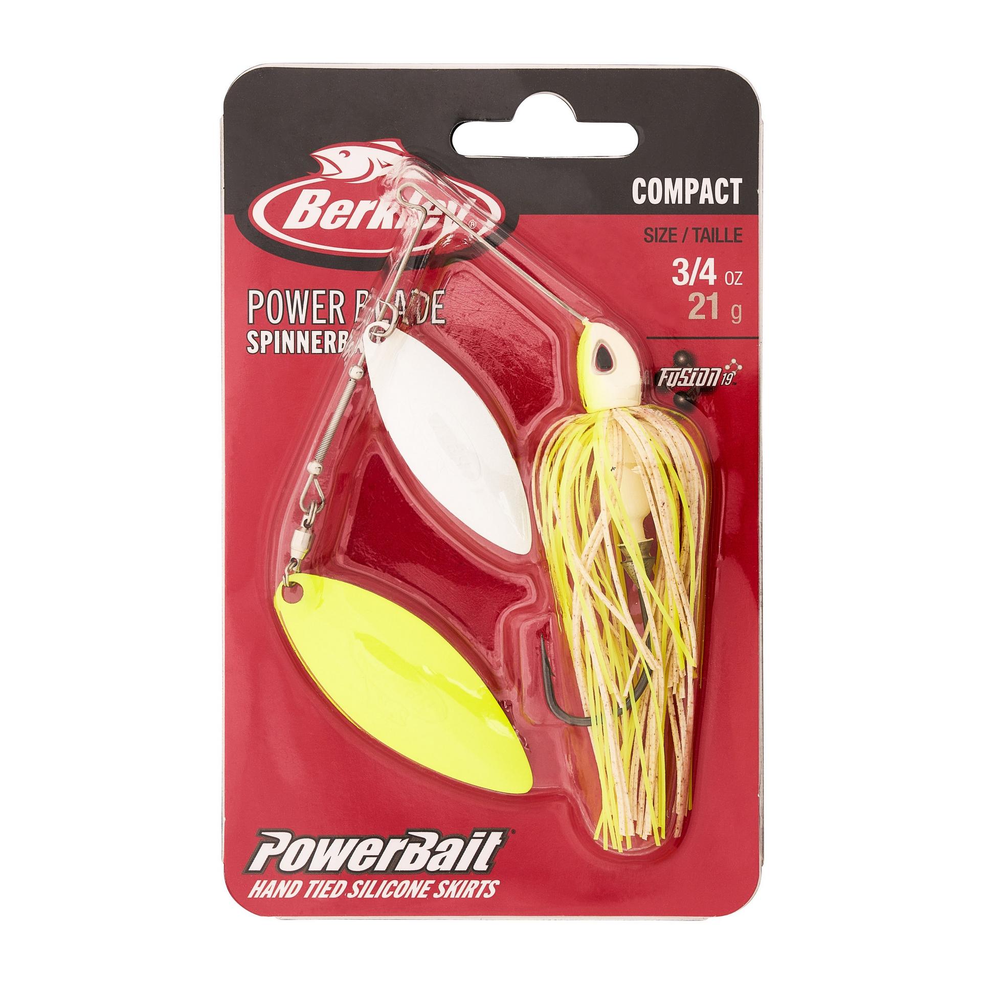 Berkley PowerBladeCompact 34WWWC WhiteChartreuse PKG | Berkley Fishing