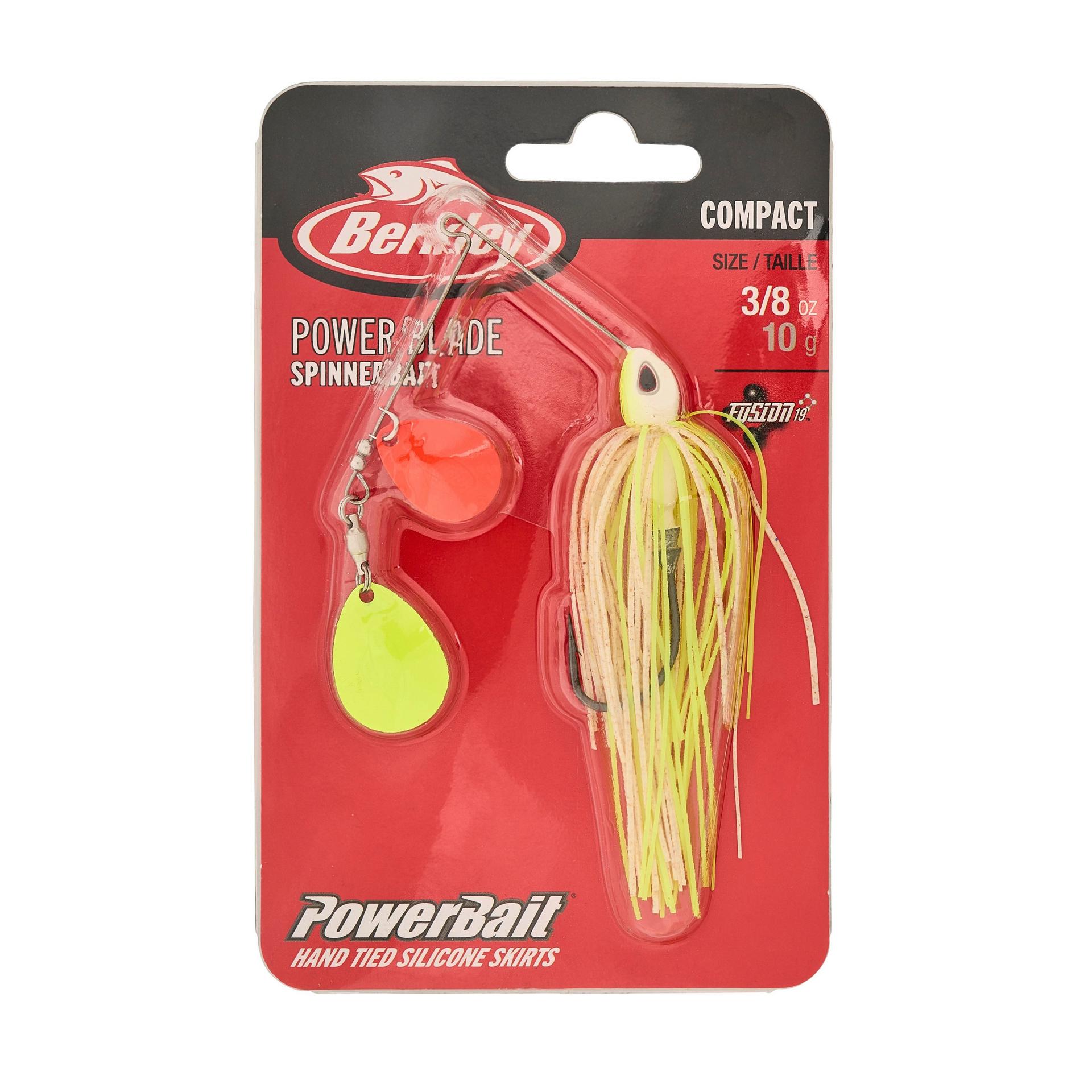 Berkley PowerBladeCompact 38CCOC WhiteChartreuse PKG | Berkley Fishing