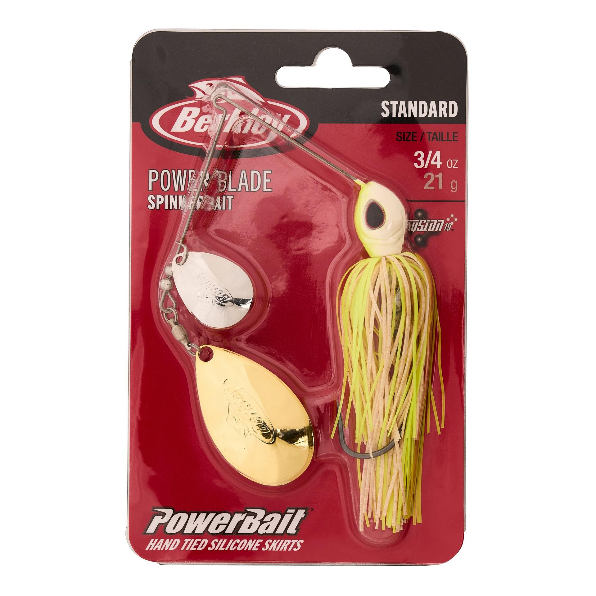 Berkley PowerBladeStandard 34CINSG WhiteChartreuse PKG | Berkley Fishing