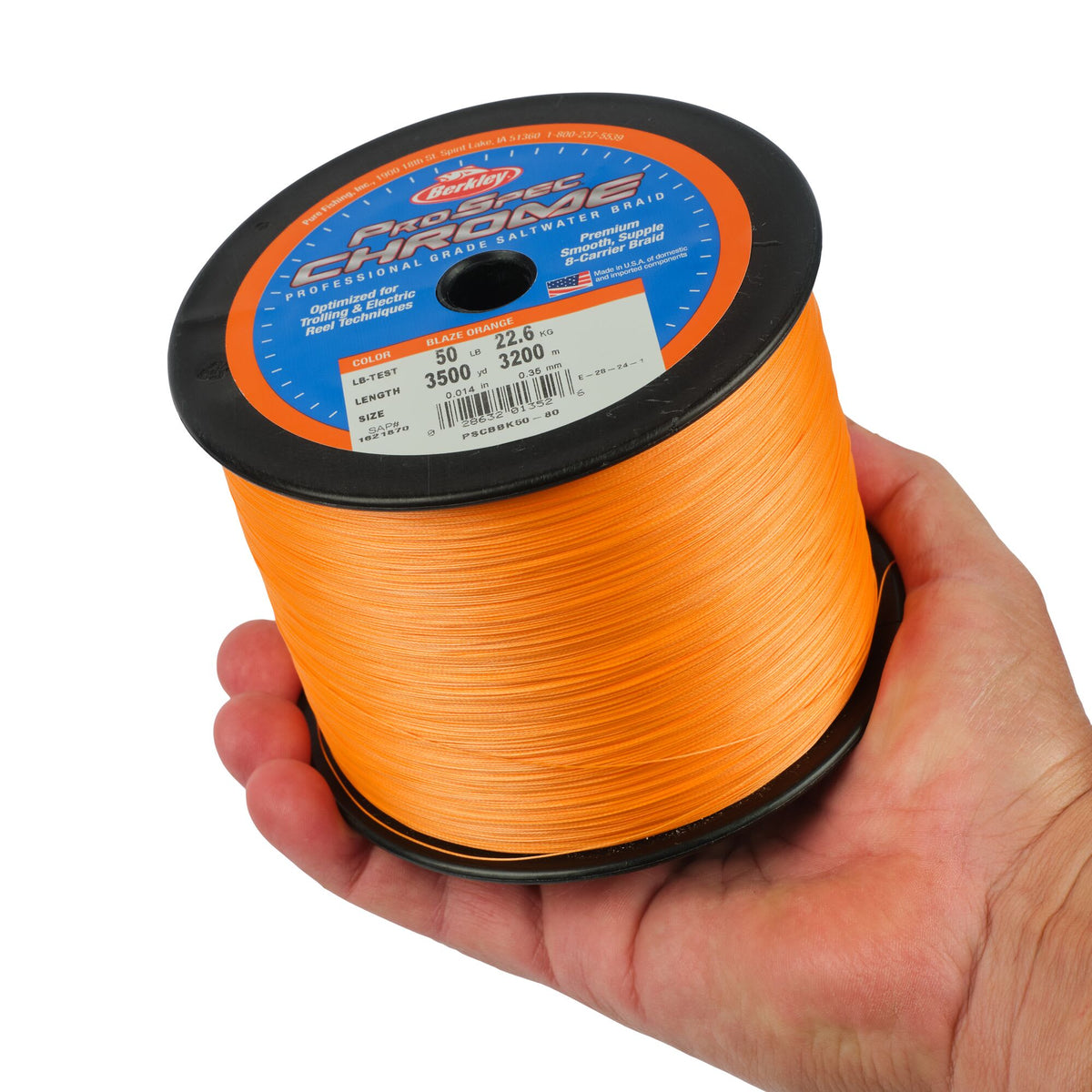 Berkley ProSpec® Chrome Premium Braid
