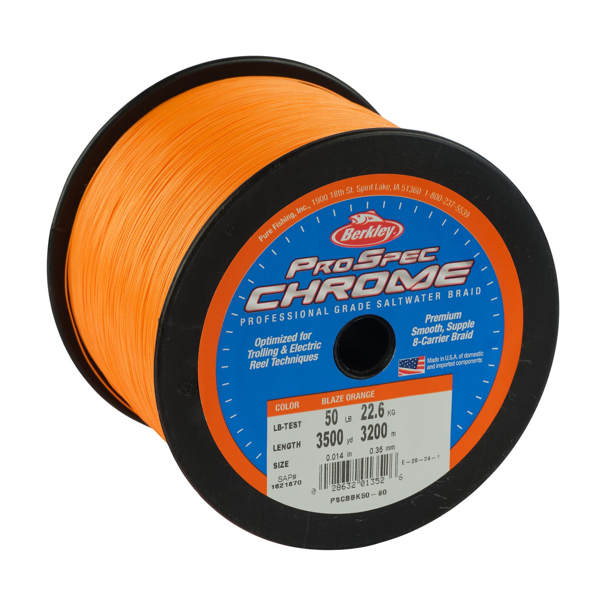 Berkley ProSpec® Chrome Premium Braid