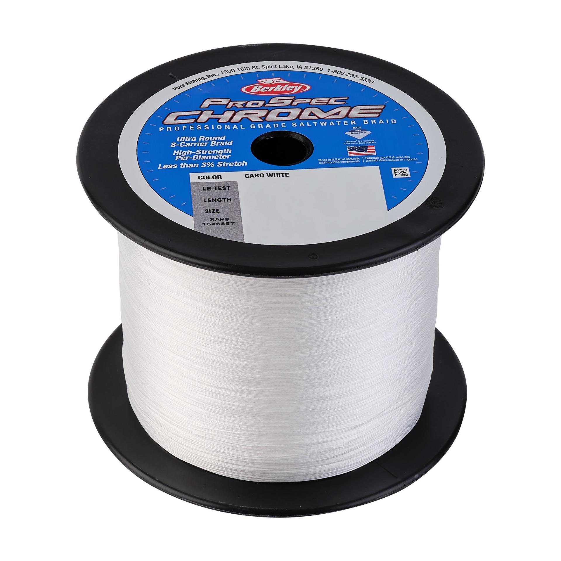 ProSpec® Chrome Premium Saltwater Braid