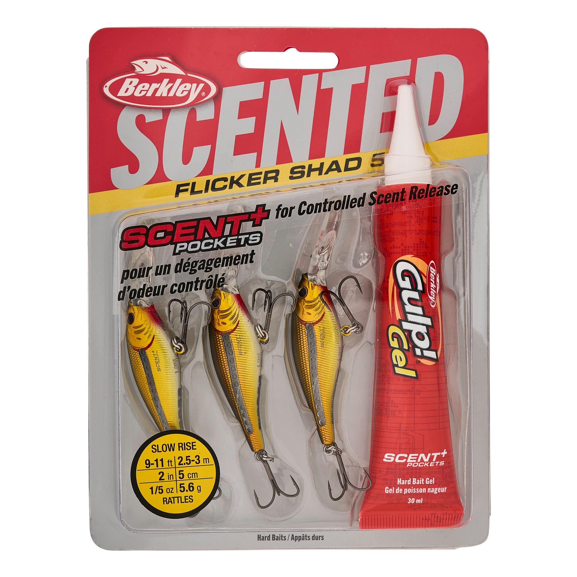 Scented Flicker Shad® Pro Pack