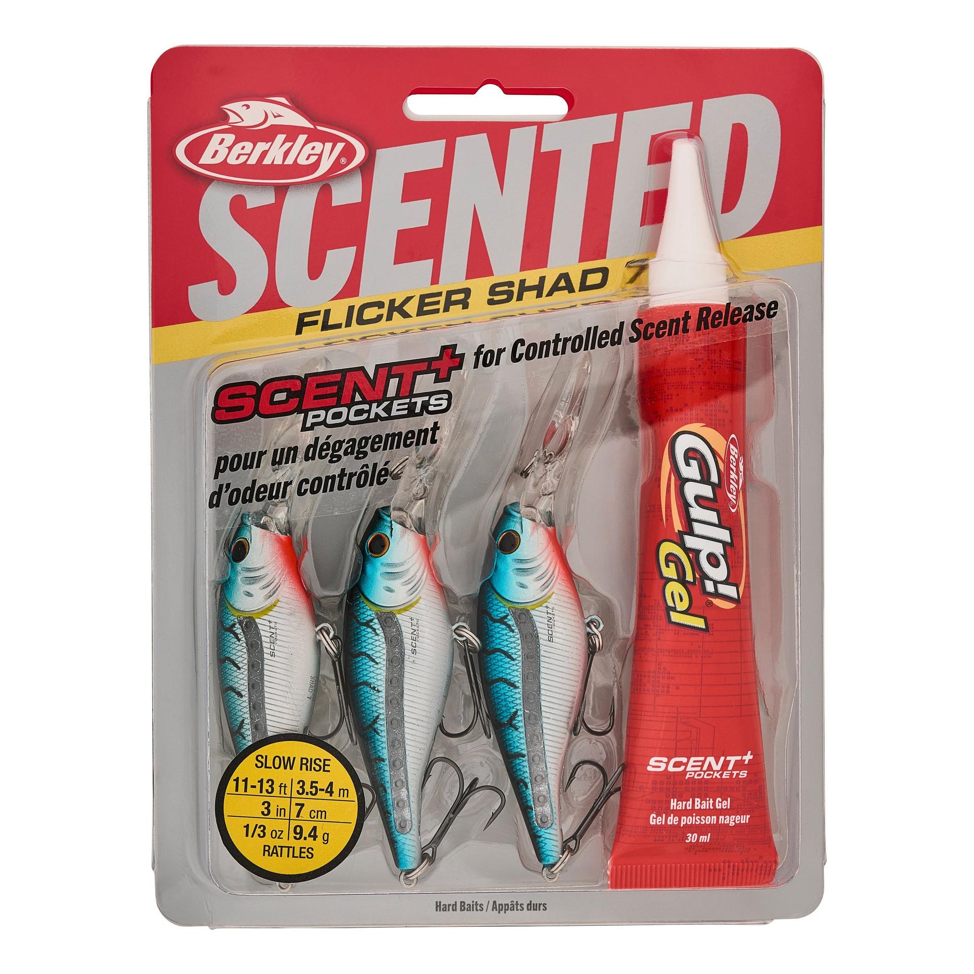 Scented Flicker Shad® Pro Pack