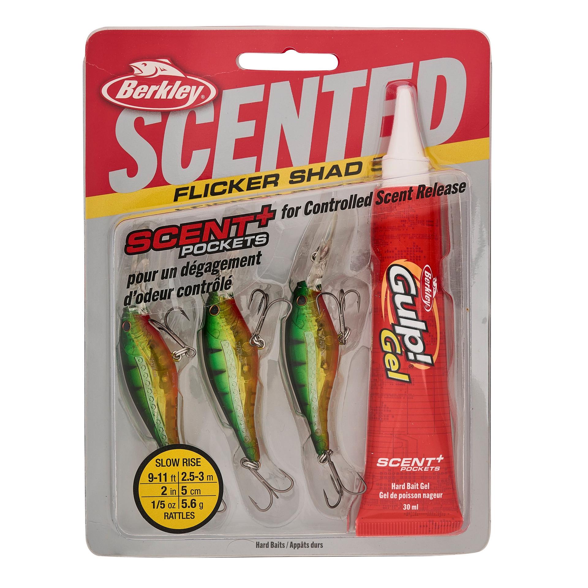 Scented Flicker Shad® Pro Pack