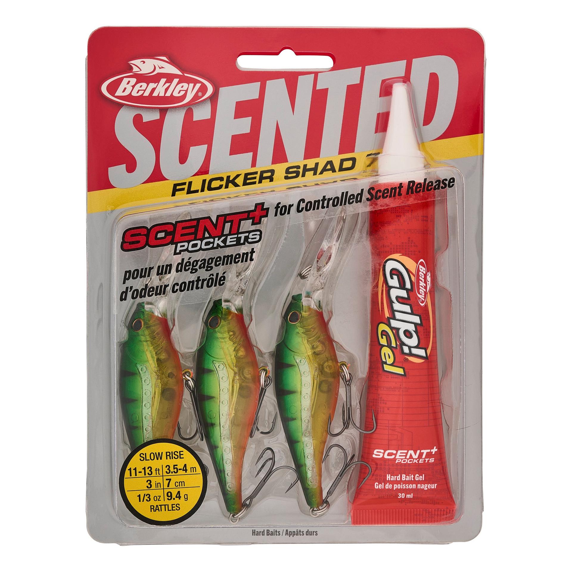 Scented Flicker Shad® Pro Pack