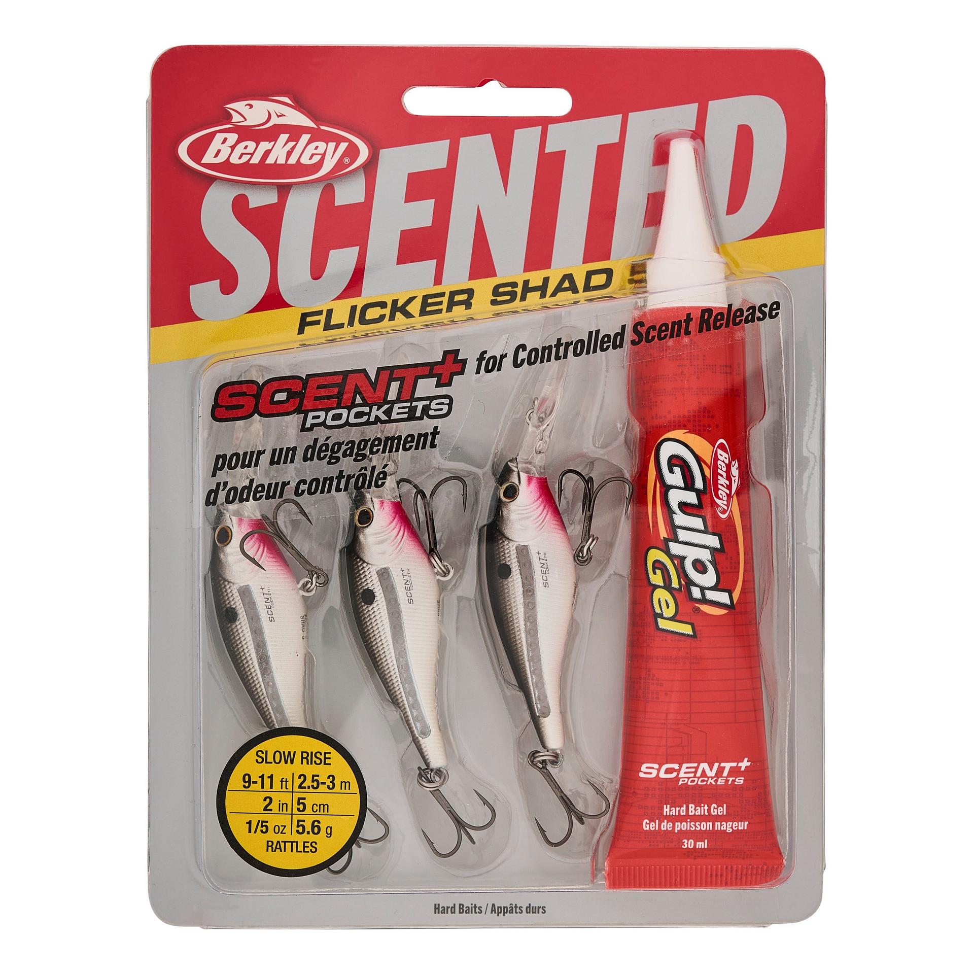 Scented Flicker Shad® Pro Pack