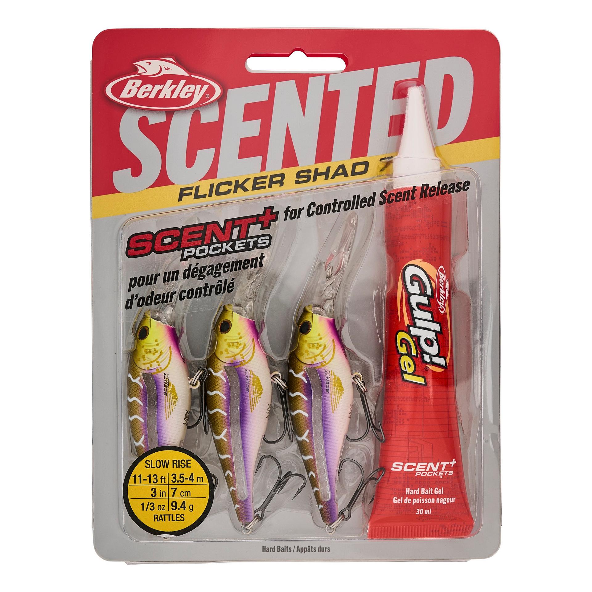 Scented Flicker Shad® Pro Pack