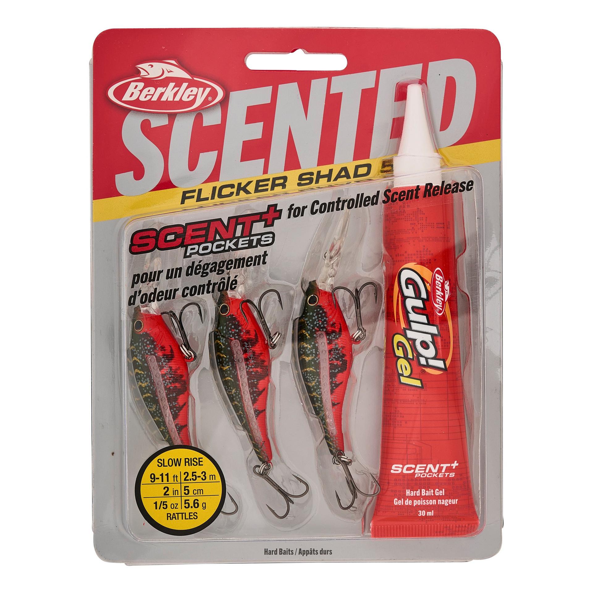 Scented Flicker Shad® Pro Pack