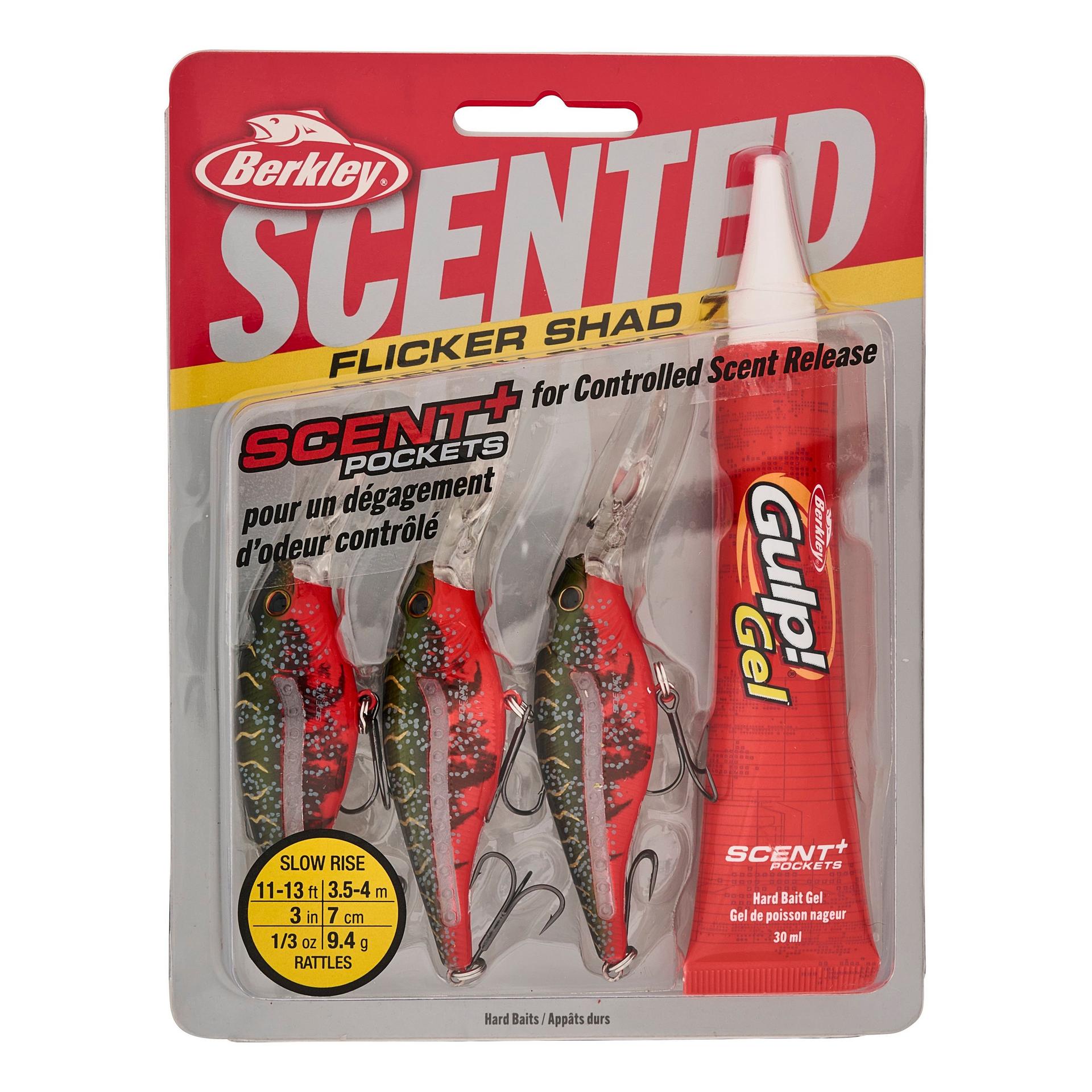 Scented Flicker Shad® Pro Pack