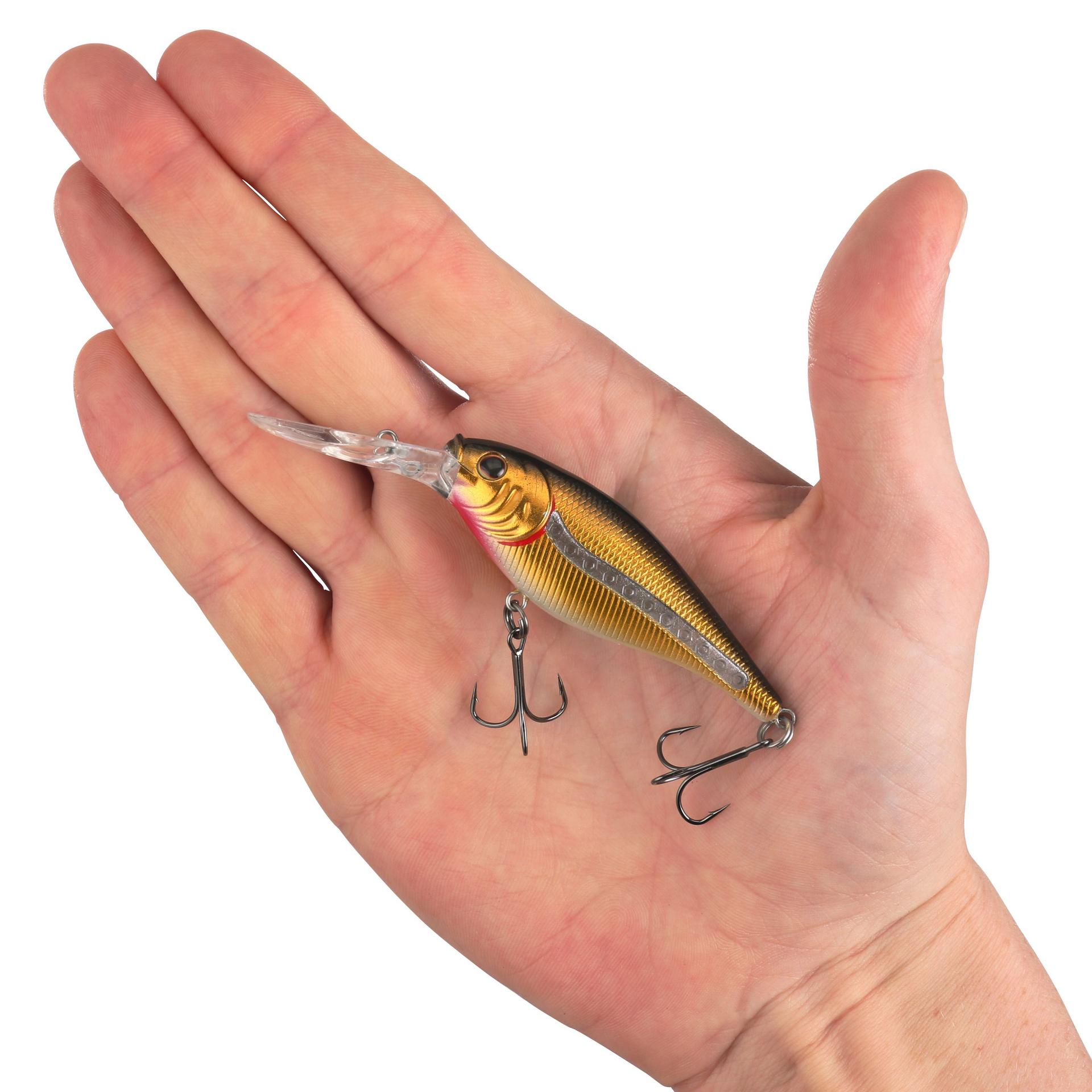 Berkley ScentedFlickerShad BlackGold 7cm HAND | Berkley Fishing