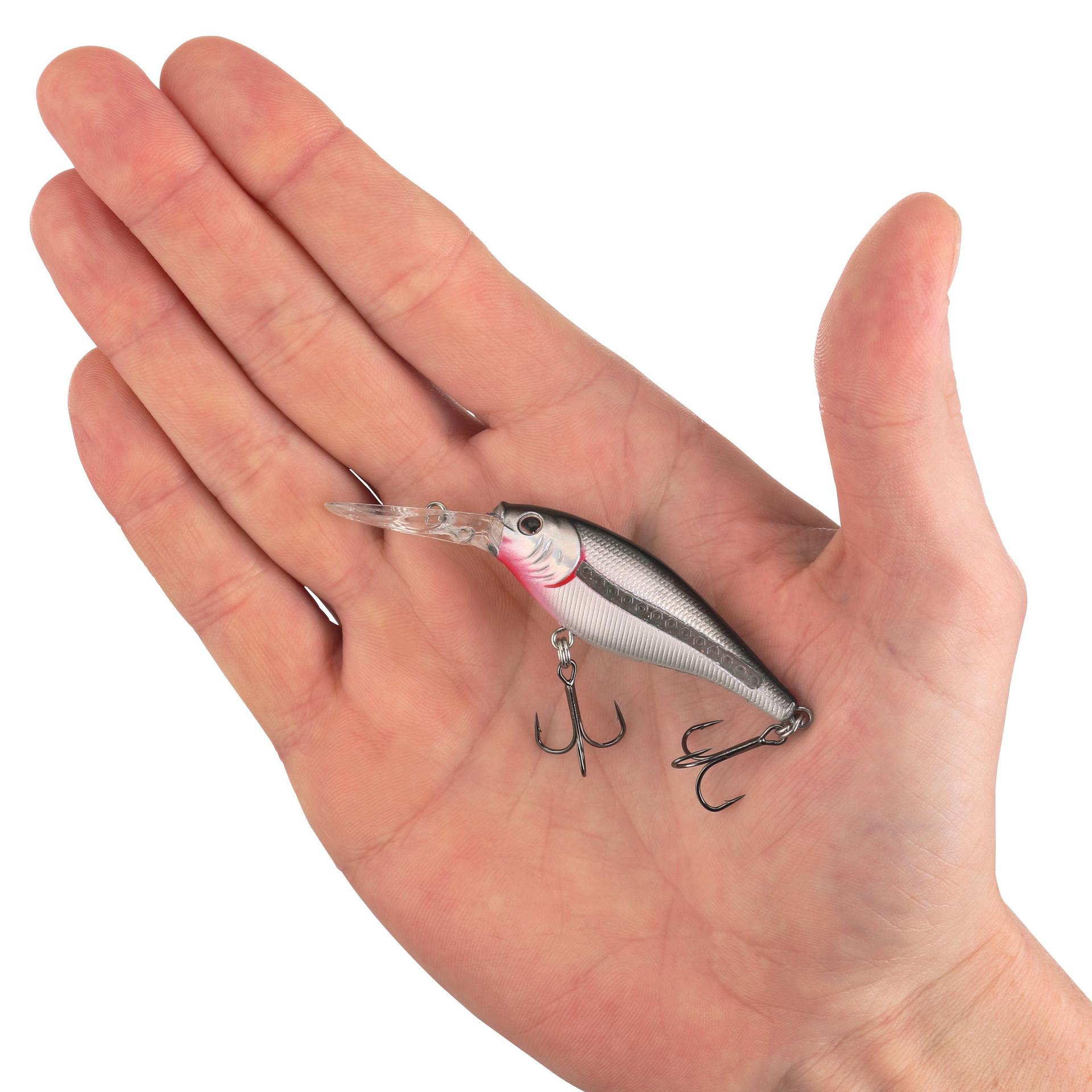 Berkley ScentedFlickerShad BlackSilver 5cm HAND | Berkley Fishing