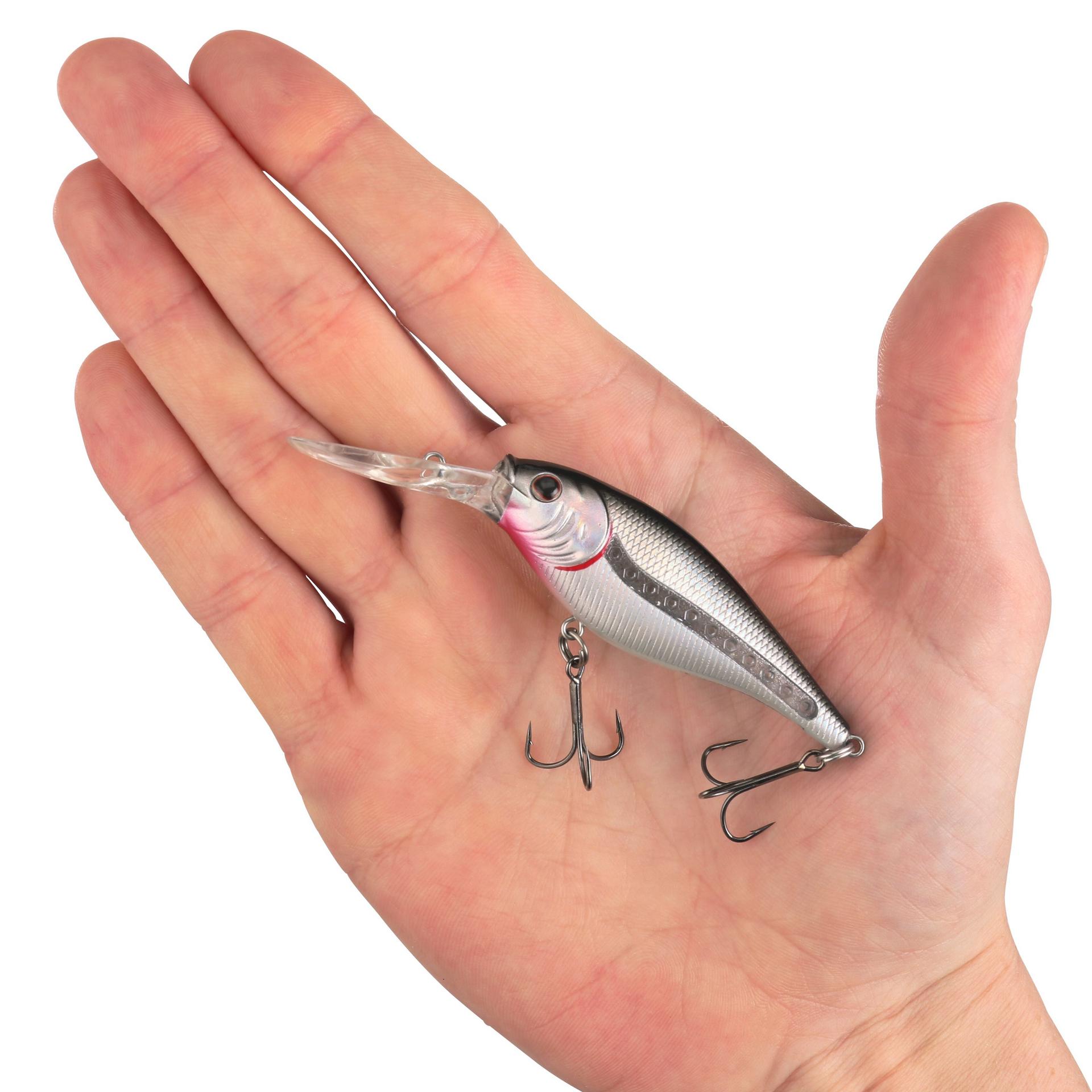 Berkley ScentedFlickerShad BlackSilver 7cm HAND | Berkley Fishing