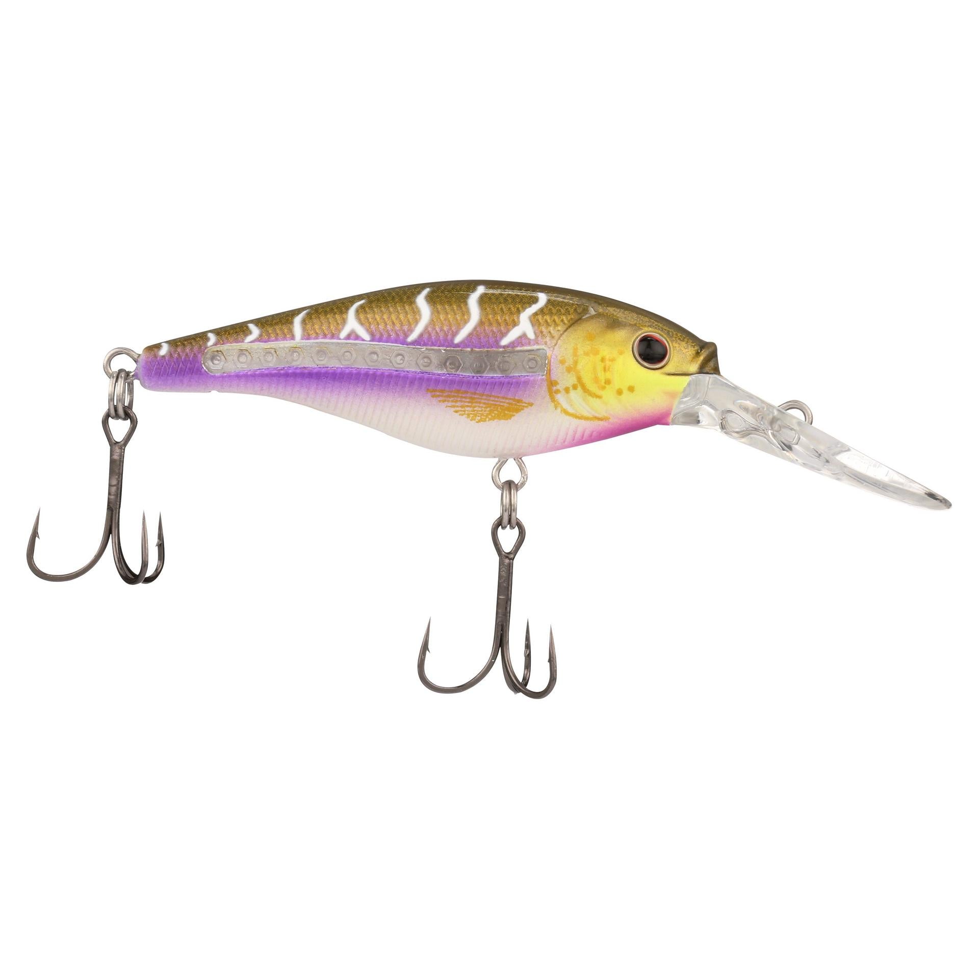 Berkley ScentedFlickerShad PurpleTiger 5cm alt2 | Berkley Fishing