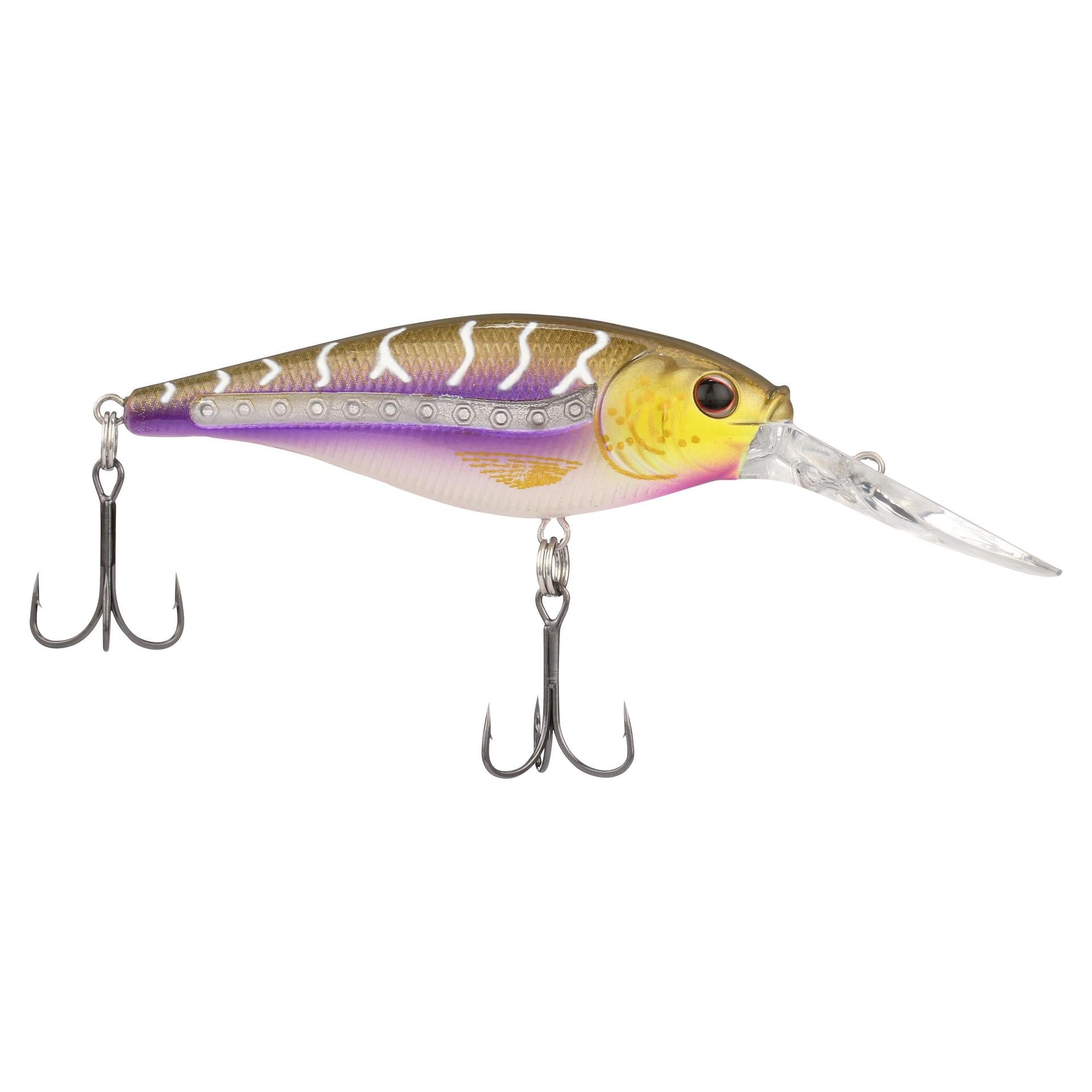 Berkley ScentedFlickerShad PurpleTiger 7cm alt2 | Berkley Fishing