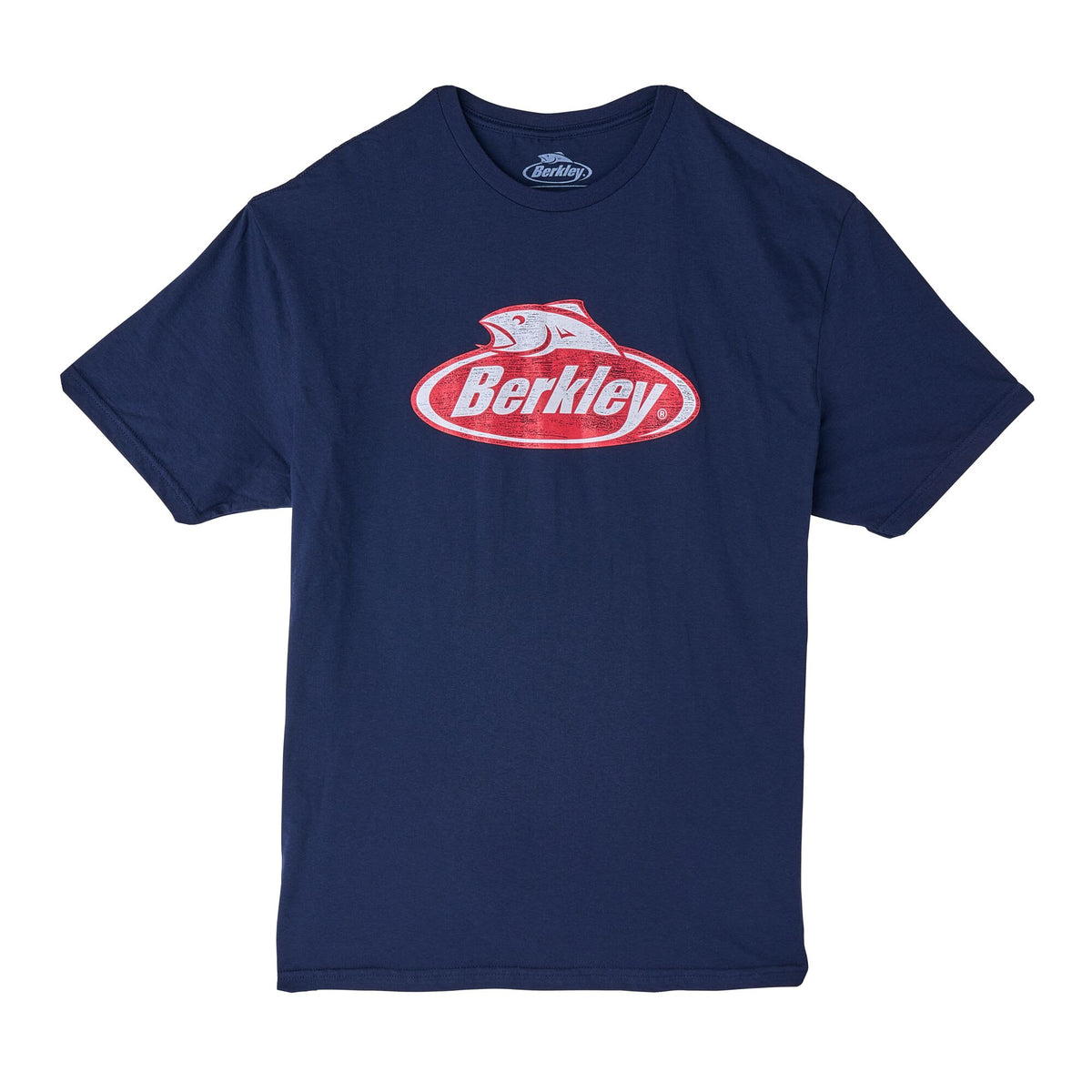 Berkley Short Sleeve Distressed Logo T-Shirt