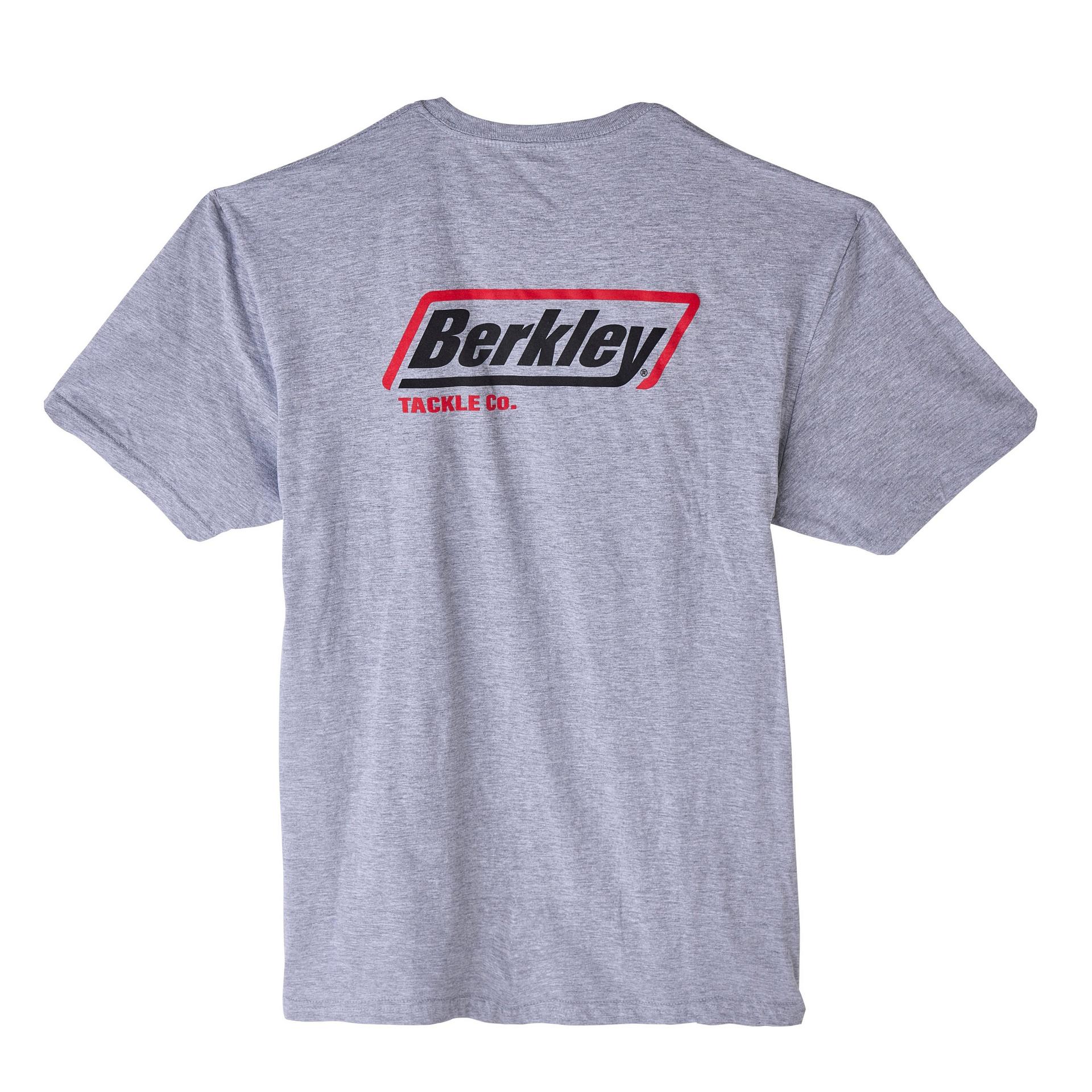 Berkley ShortSleeveSplitterT-Shirt HeatherGrey alt2 | Berkley Fishing