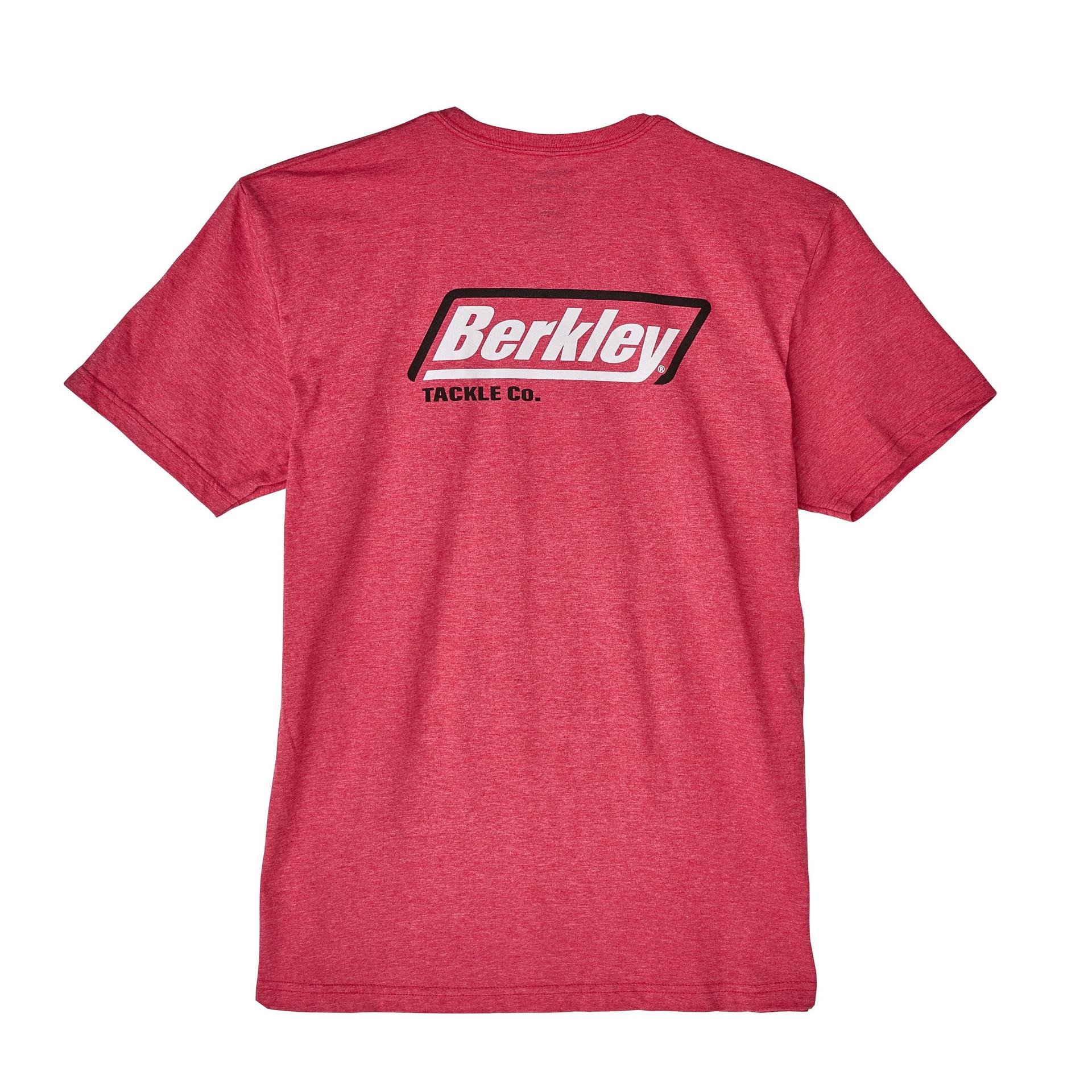 Berkley ShortSleeveSplitterT-Shirt HeatherRed alt2 | Berkley Fishing