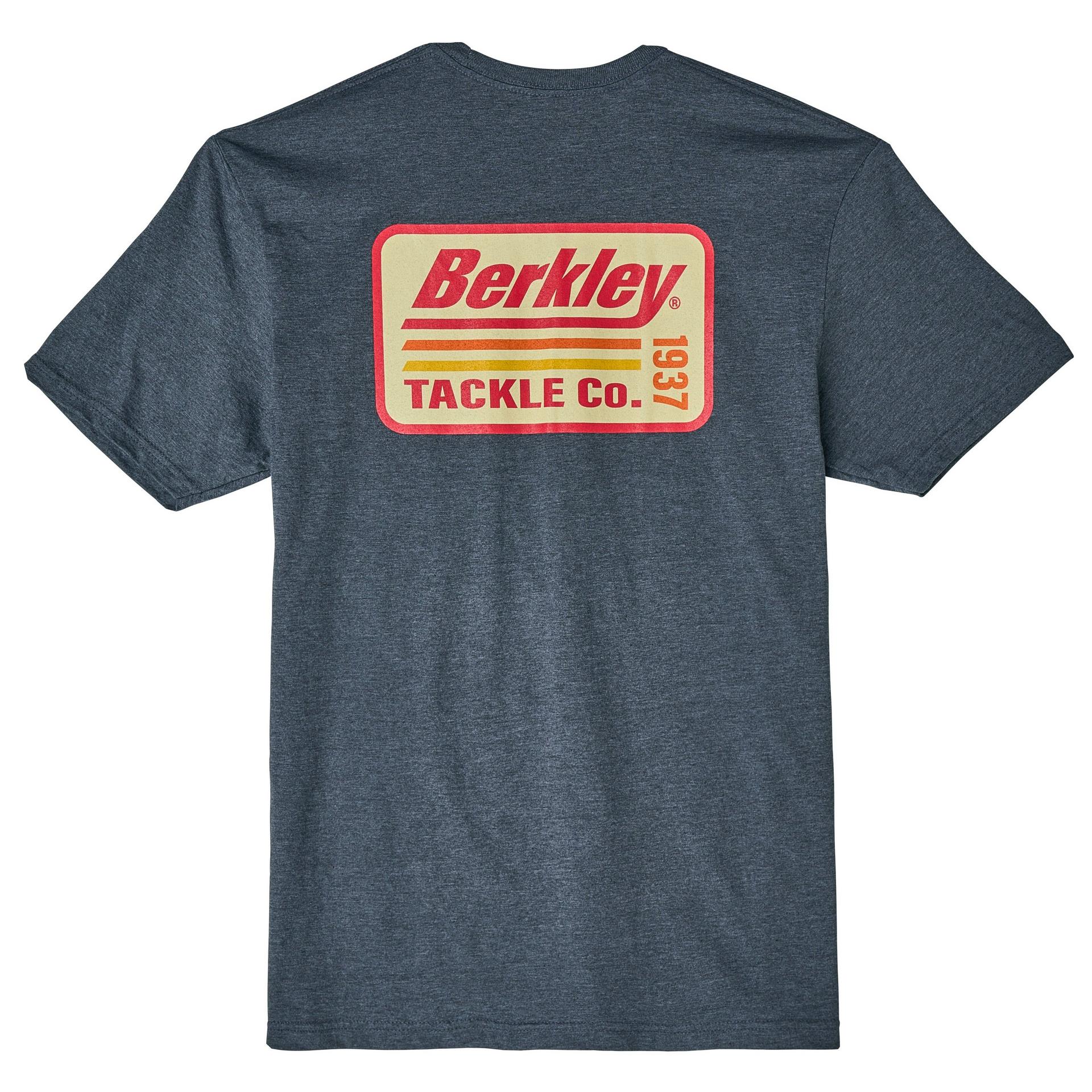 Berkley ShortSleeveStriperT-Shirt DarkHeatherGrey alt2 | Berkley Fishing