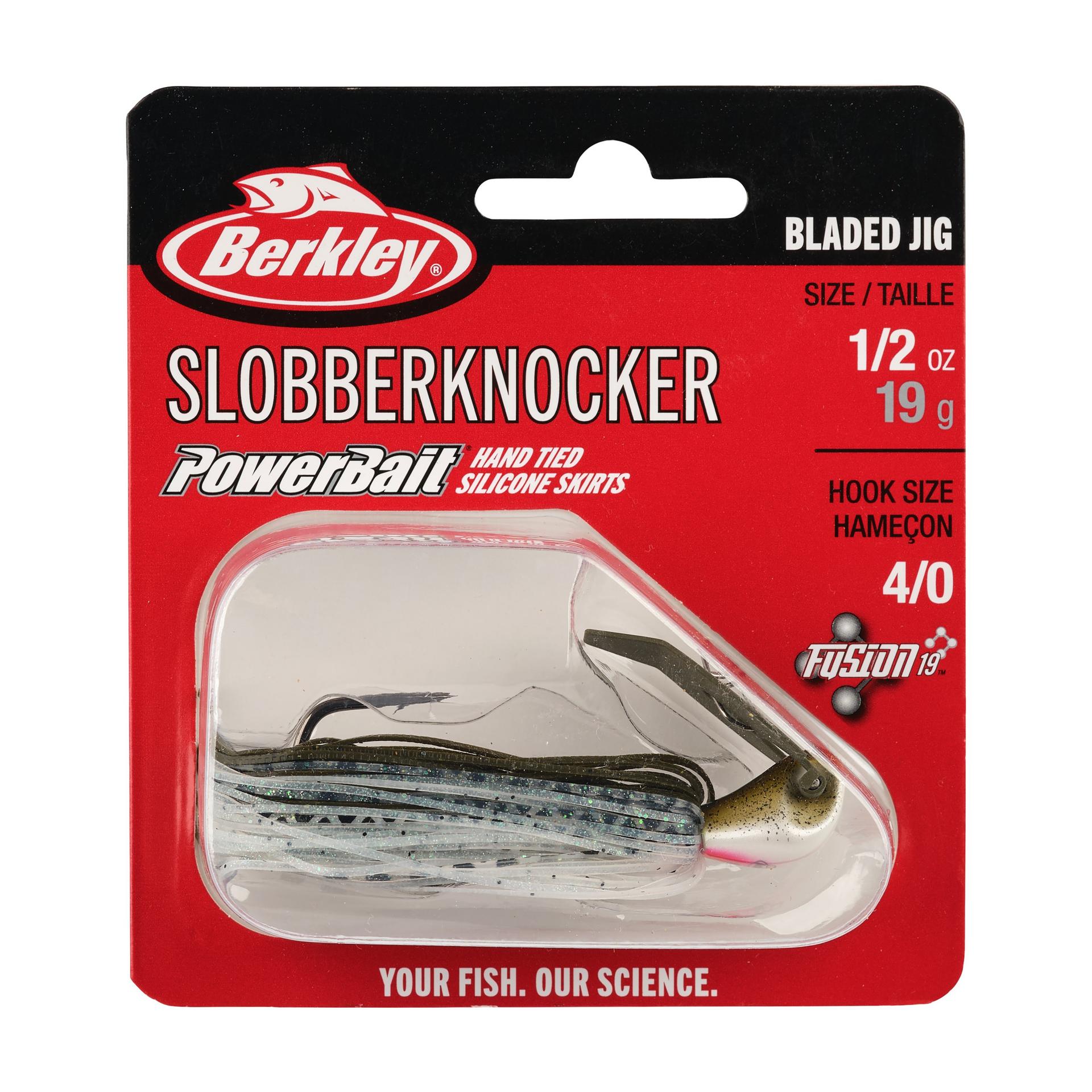 Berkley SlobberKnocker 1 2oz GreenPumpkinShad PKG | Berkley Fishing