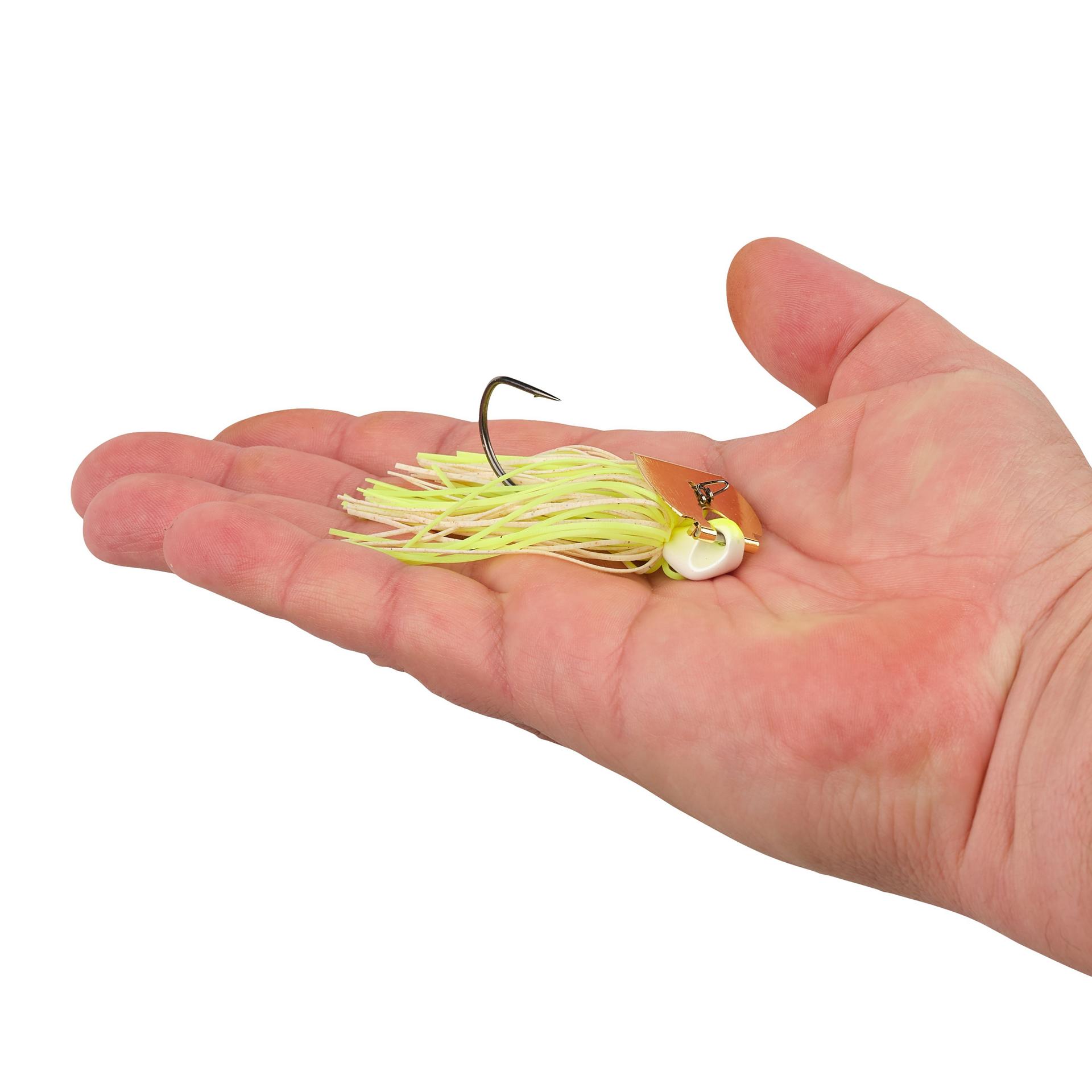 Berkley SlobberKnocker 3 8oz WhiteChartreuse HAND | Berkley Fishing