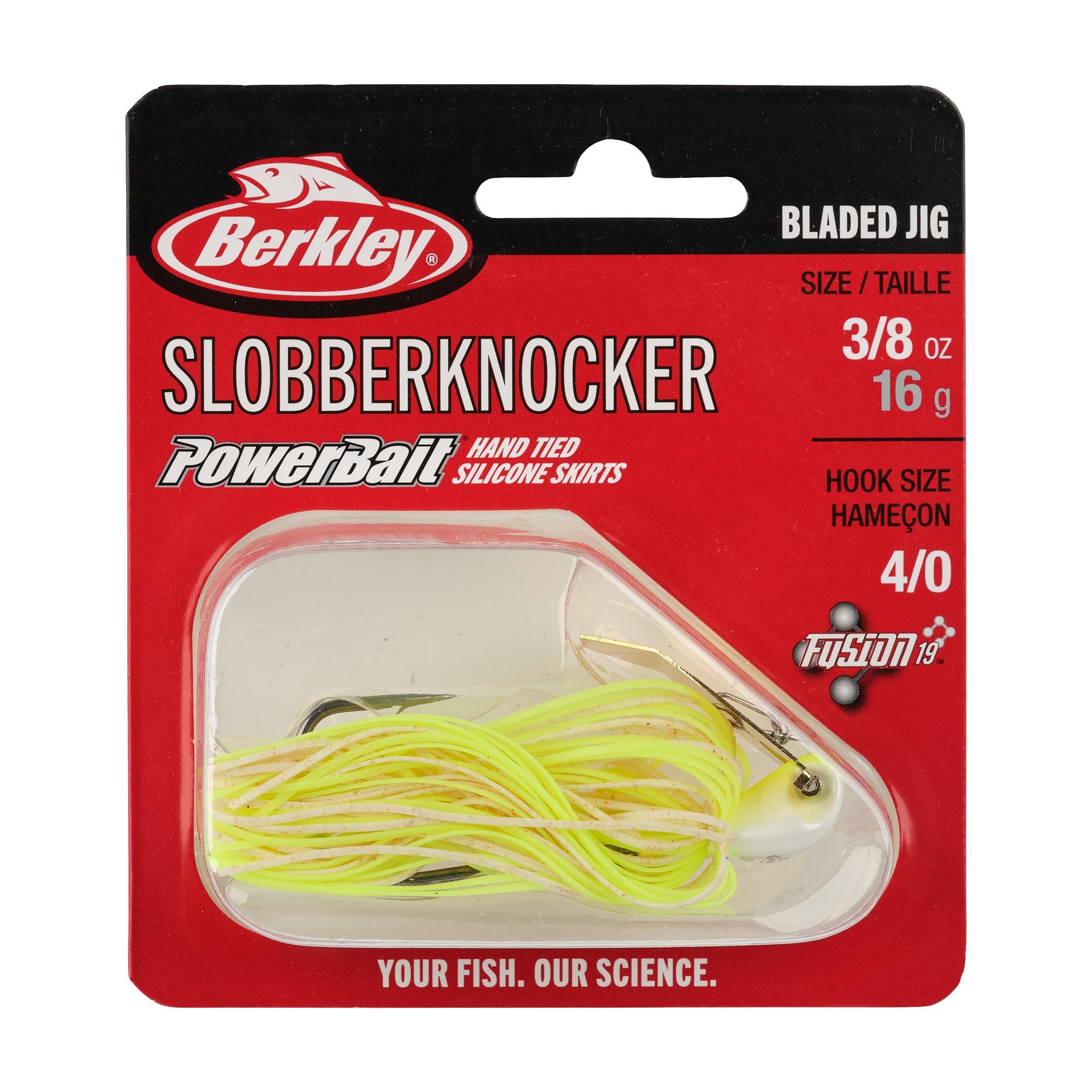 Berkley SlobberKnocker 3 8oz WhiteChartreuse PKG | Berkley Fishing