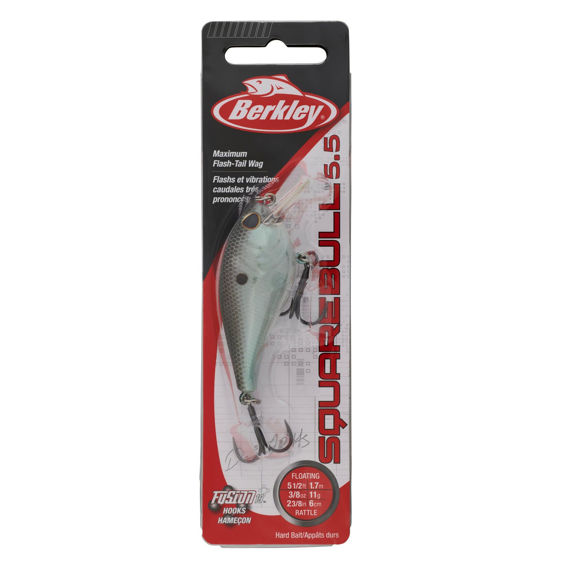 Berkley Squarebull GreenShad 55 PKG | Berkley Fishing