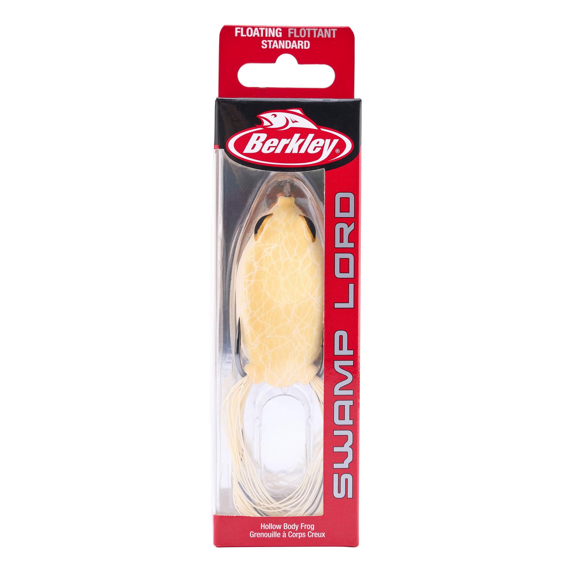 Berkley SwampLordHollowBodyFrog 23oz Bone PKG | Berkley Fishing