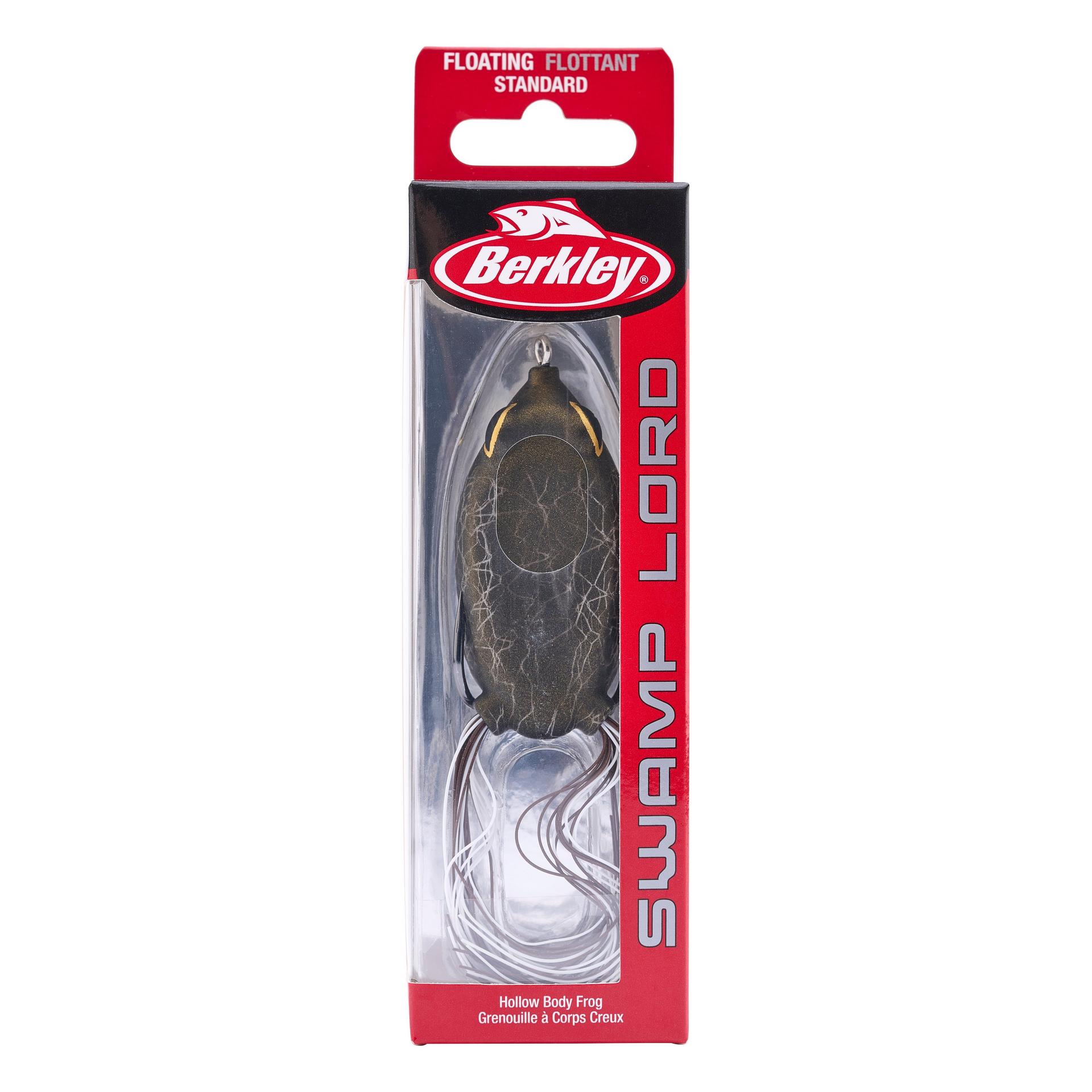 Berkley SwampLordHollowBodyFrog 23oz BurntBone PKG | Berkley Fishing