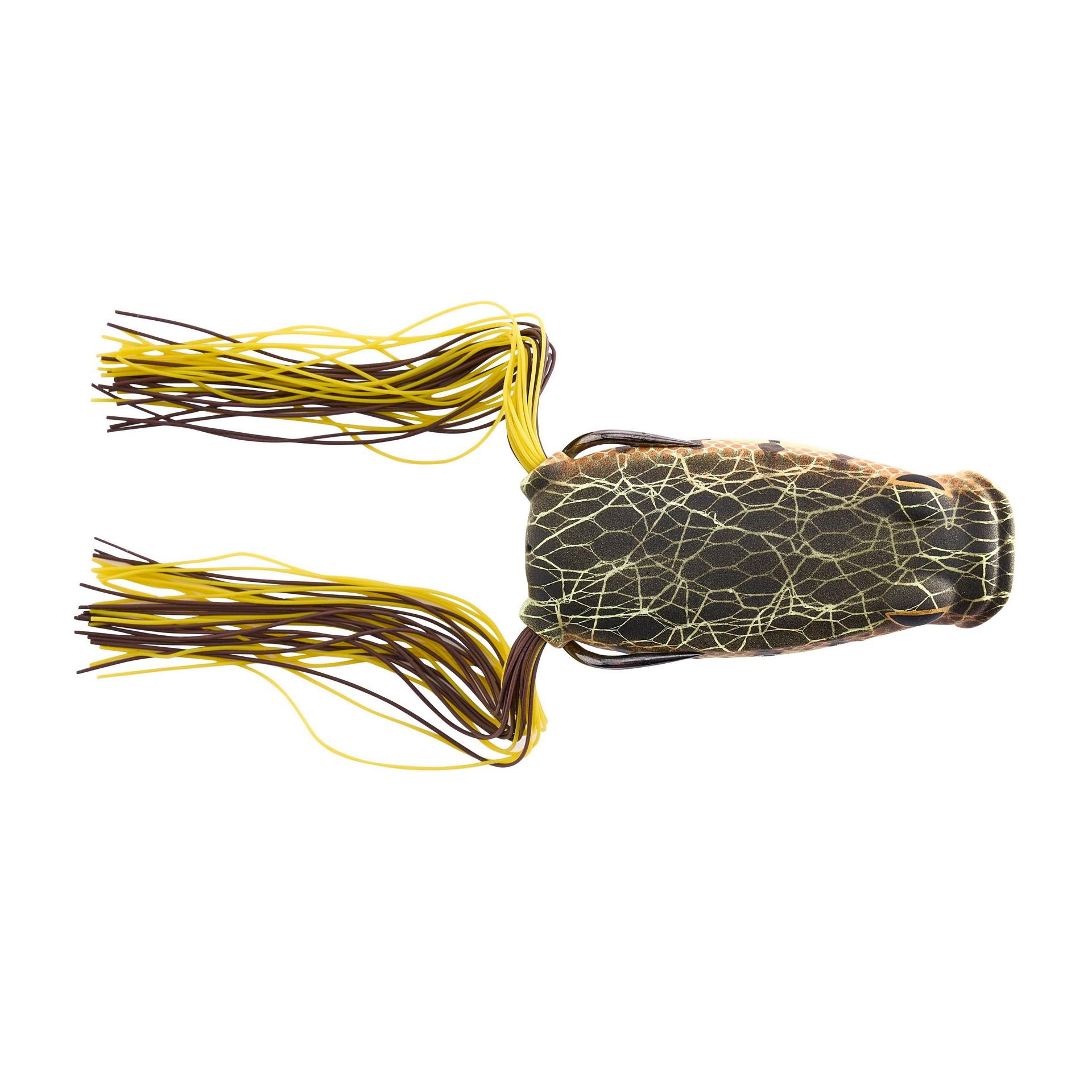 Berkley SwampLordPoppingHollowBodyFrog 23oz ChartreusePerch alt2 | Berkley Fishing