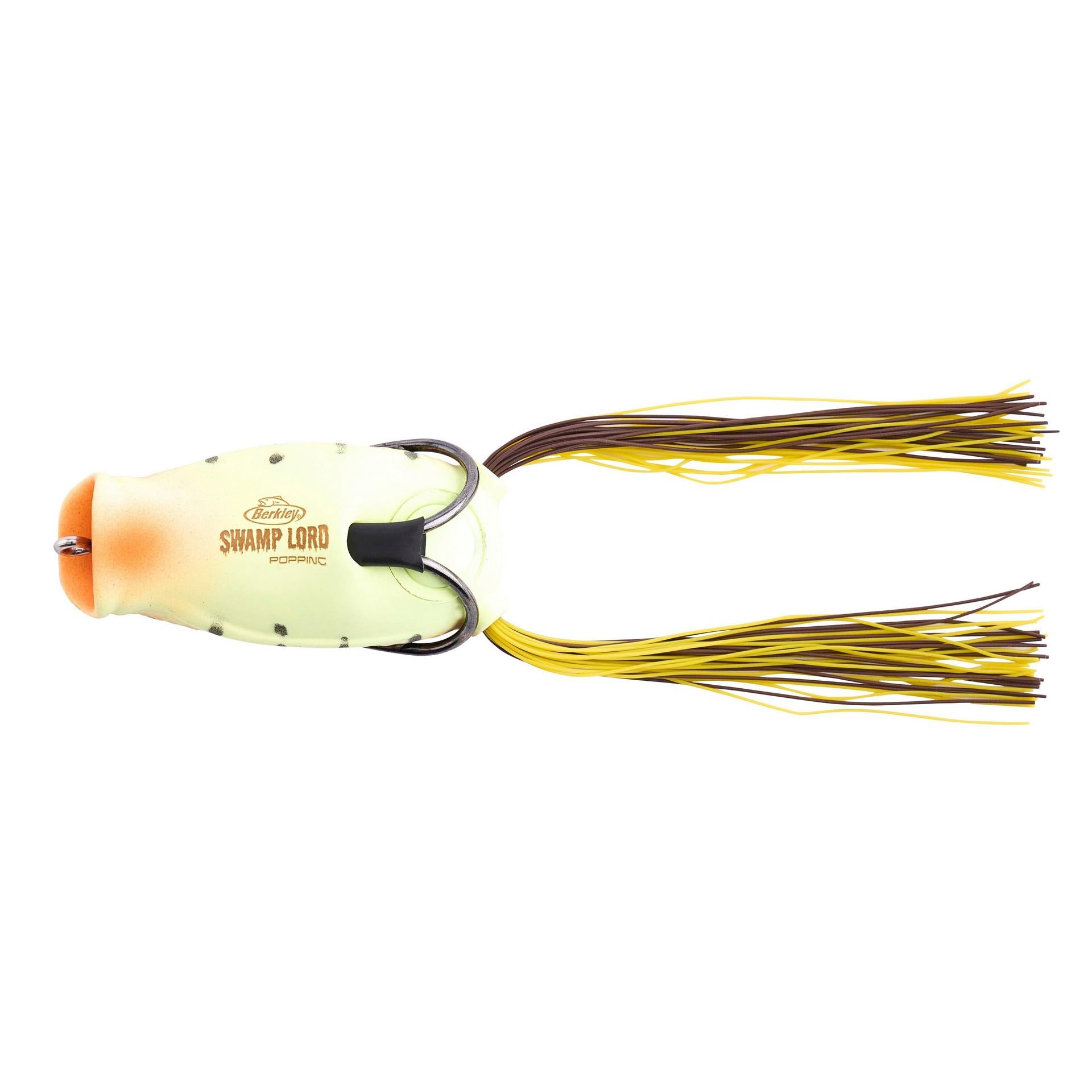 Berkley SwampLordPoppingHollowBodyFrog 23oz ChartreusePerch alt3 | Berkley Fishing