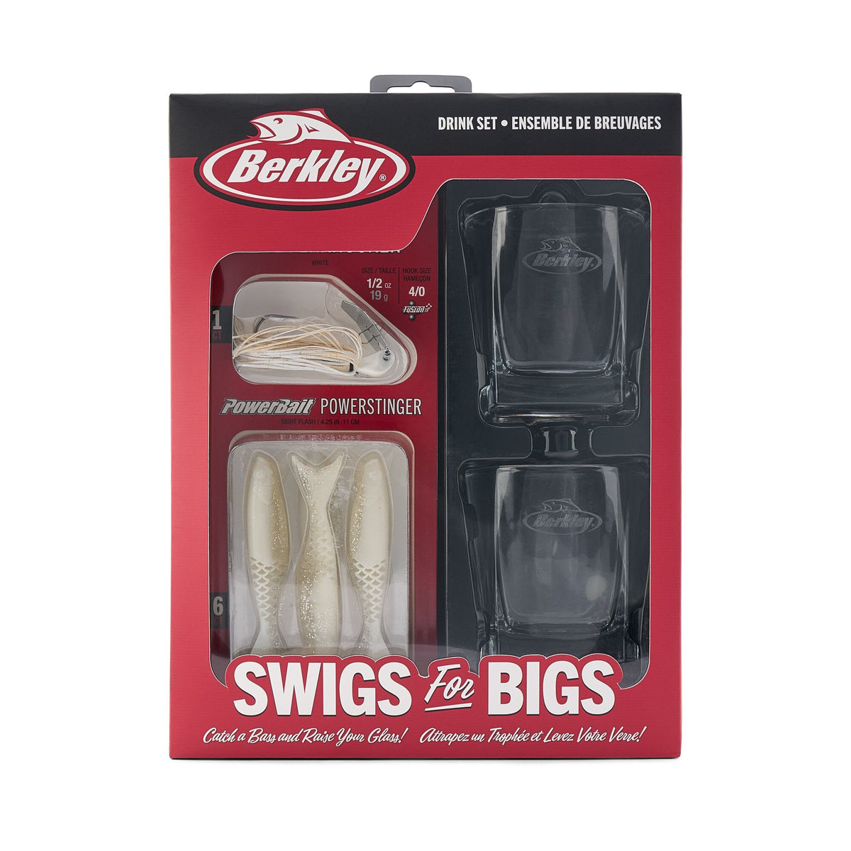 Berkley Swigs for Bigs™ Bladed Jig Drink Set