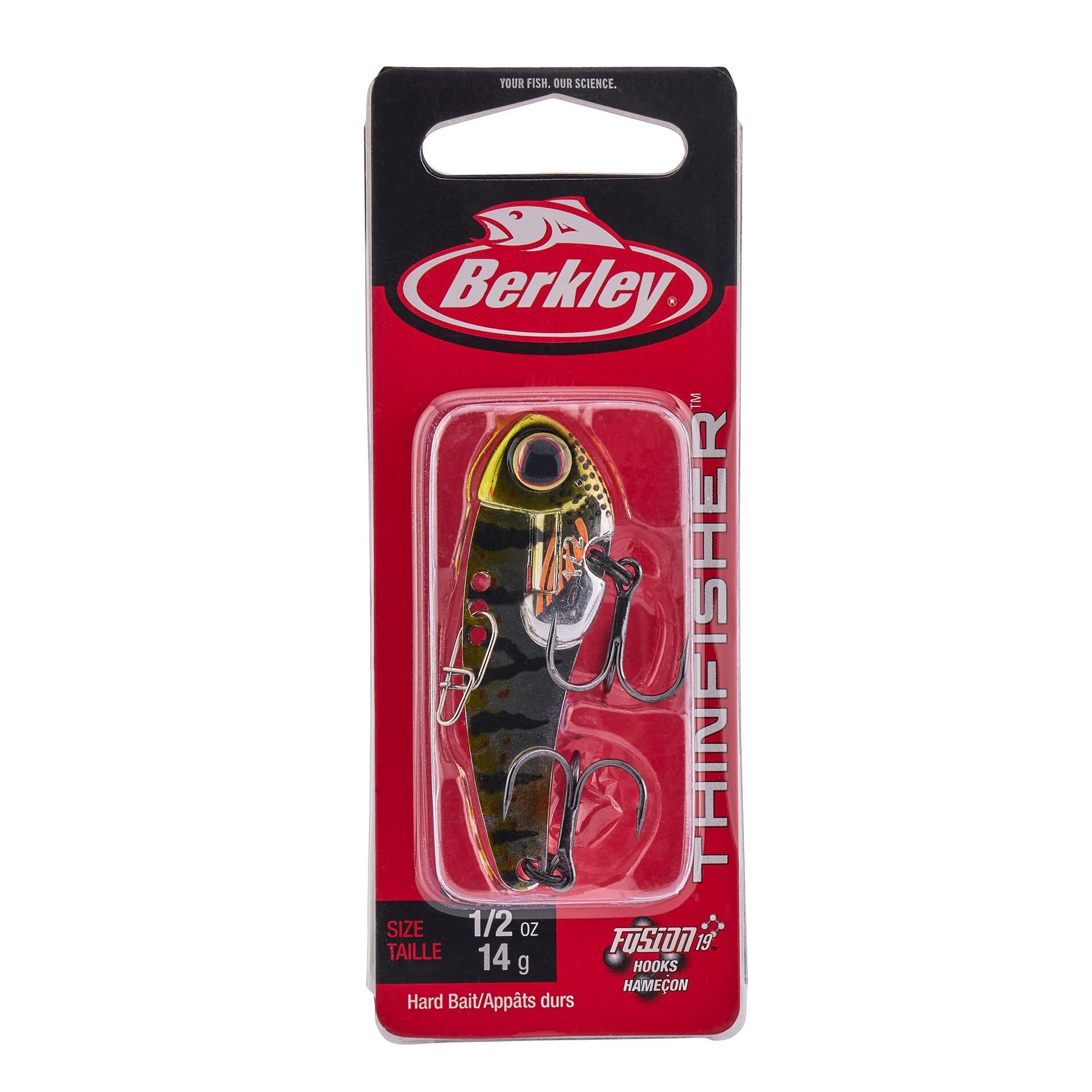 Berkley ThinFisher 12oz ChromePerch PKG | Berkley Fishing