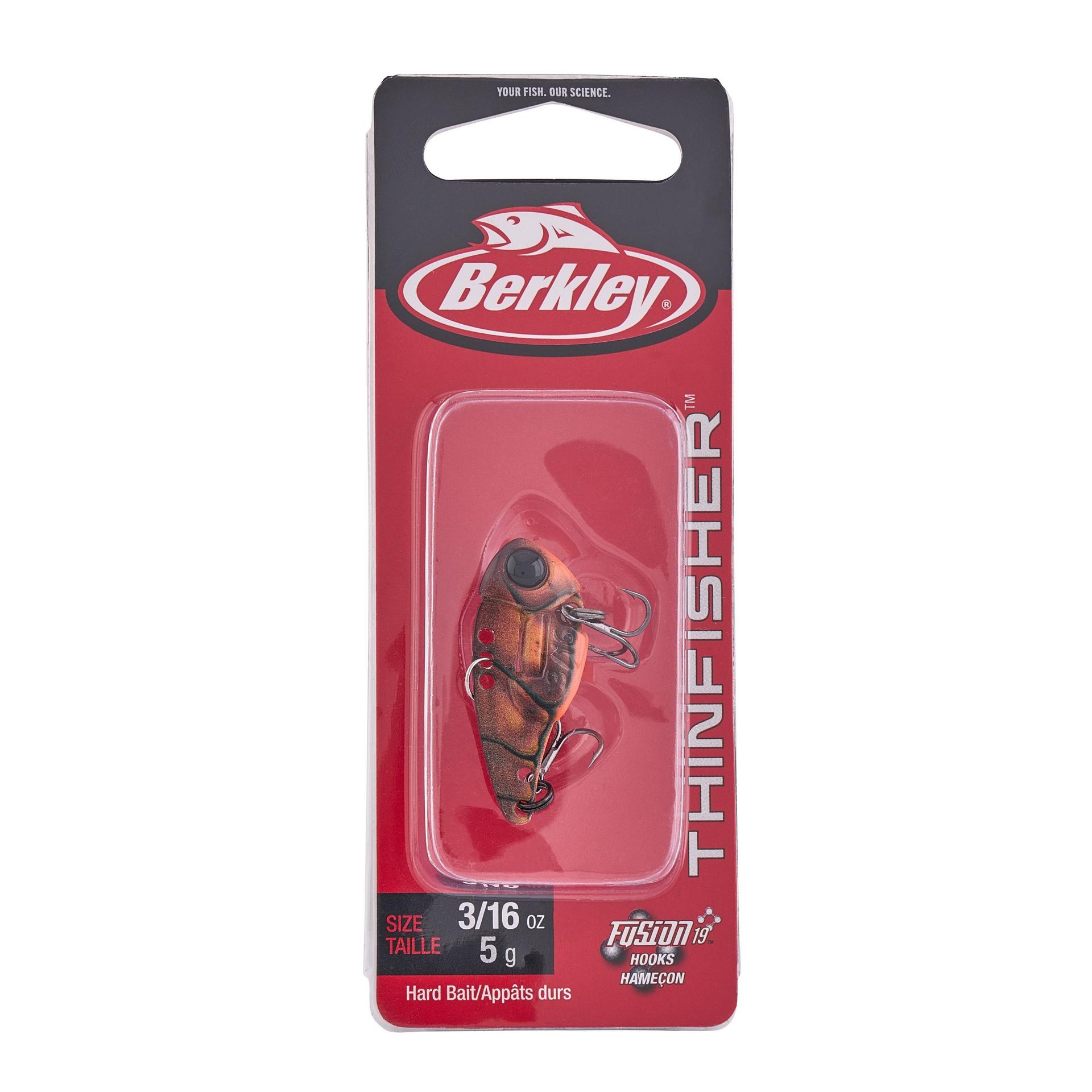 Berkley ThinFisher 316oz BrownCraw PKG | Berkley Fishing