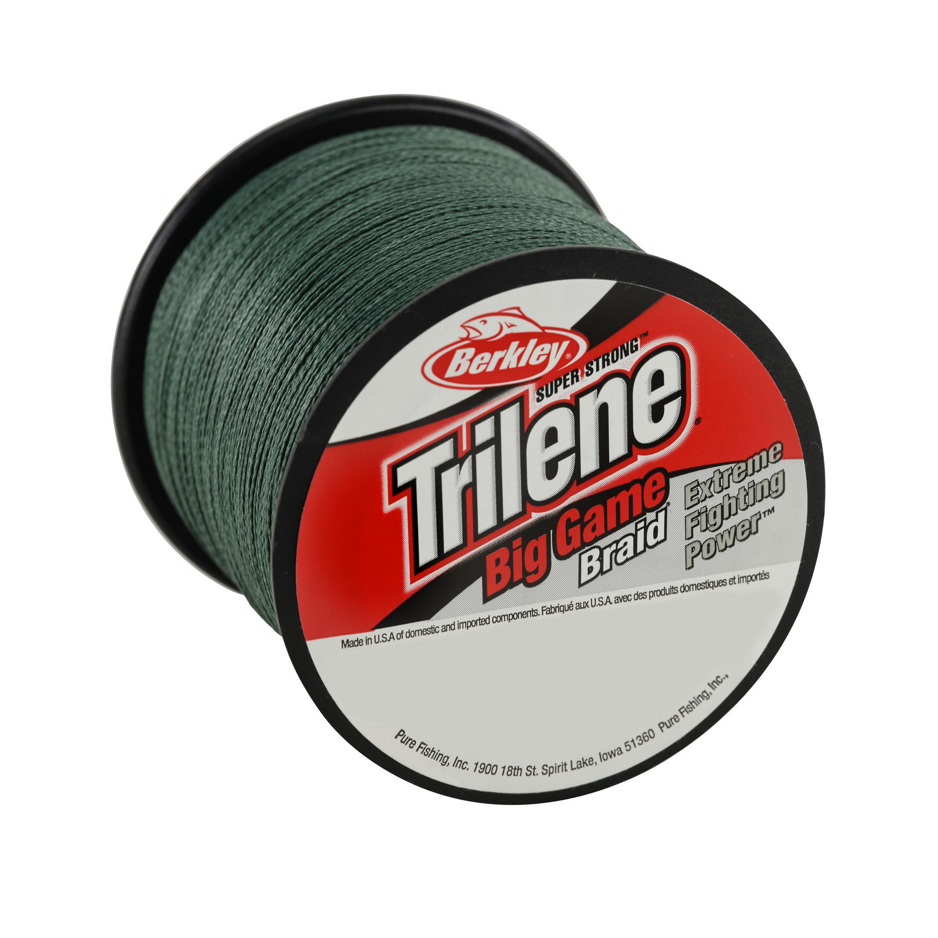 Berkley TrileneBigGameBraid Lo-VisGreen Quarter alt5 | Berkley Fishing