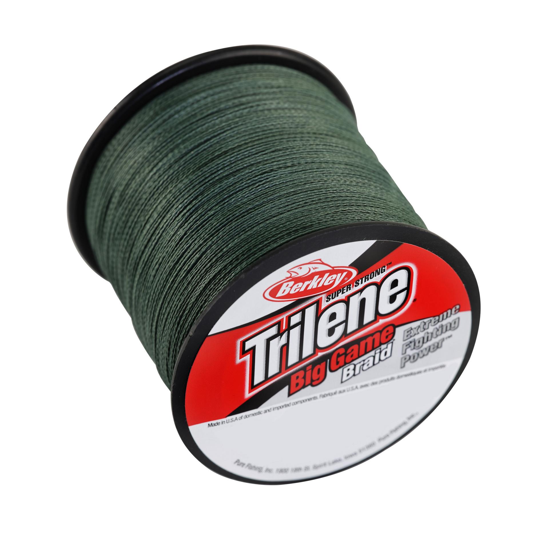 Berkley TrileneBigGameBraid Lo-VisGreen Quarter alt8 | Berkley Fishing