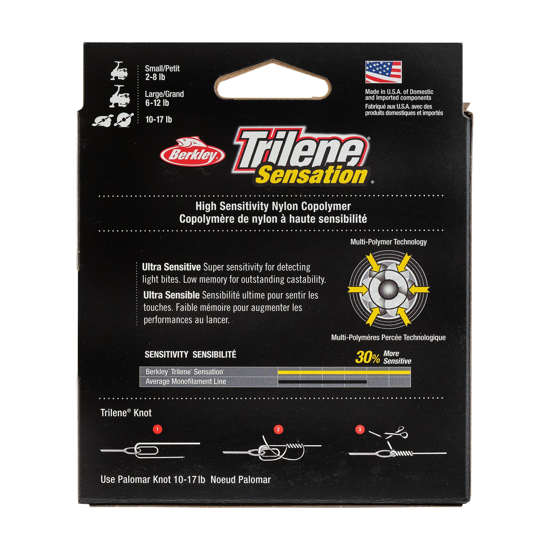 Berkley TrileneSensation Filler Clear alt4 | Berkley Fishing