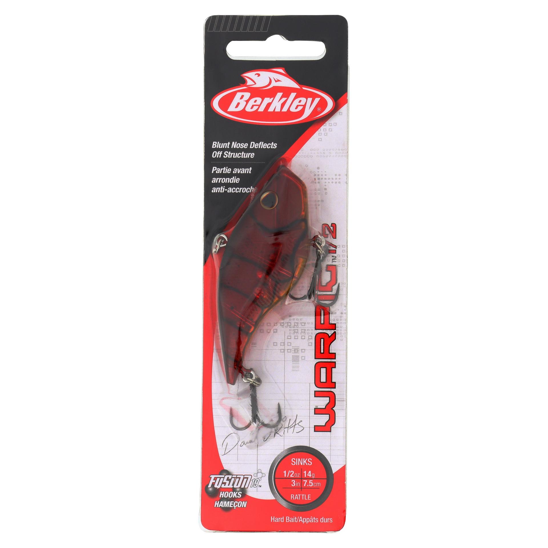 Berkley Warpig 3 GhostRedCraw PKG | Berkley Fishing