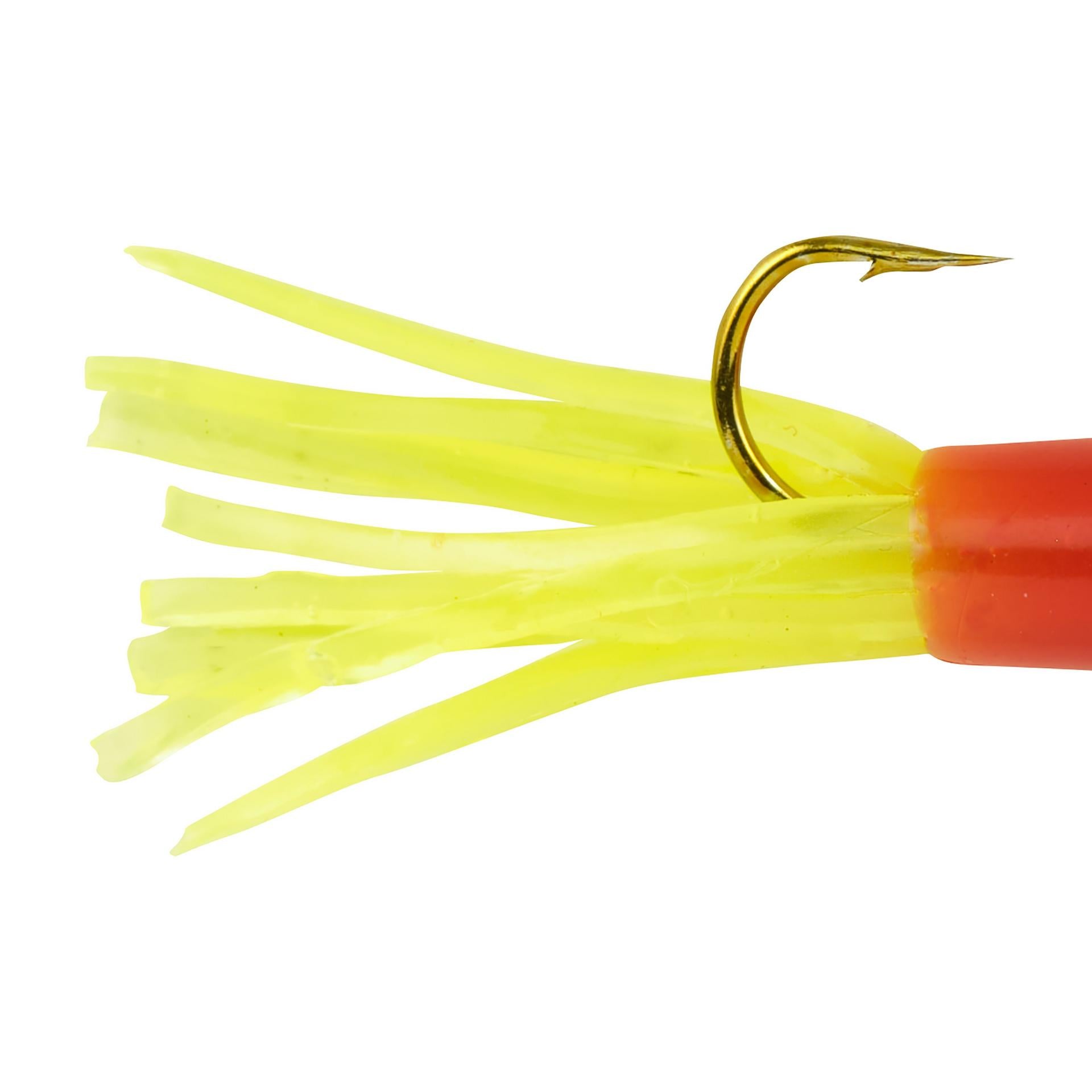 PowerBaitAtomicTubes RedChartreuse alt2 | Berkley Fishing