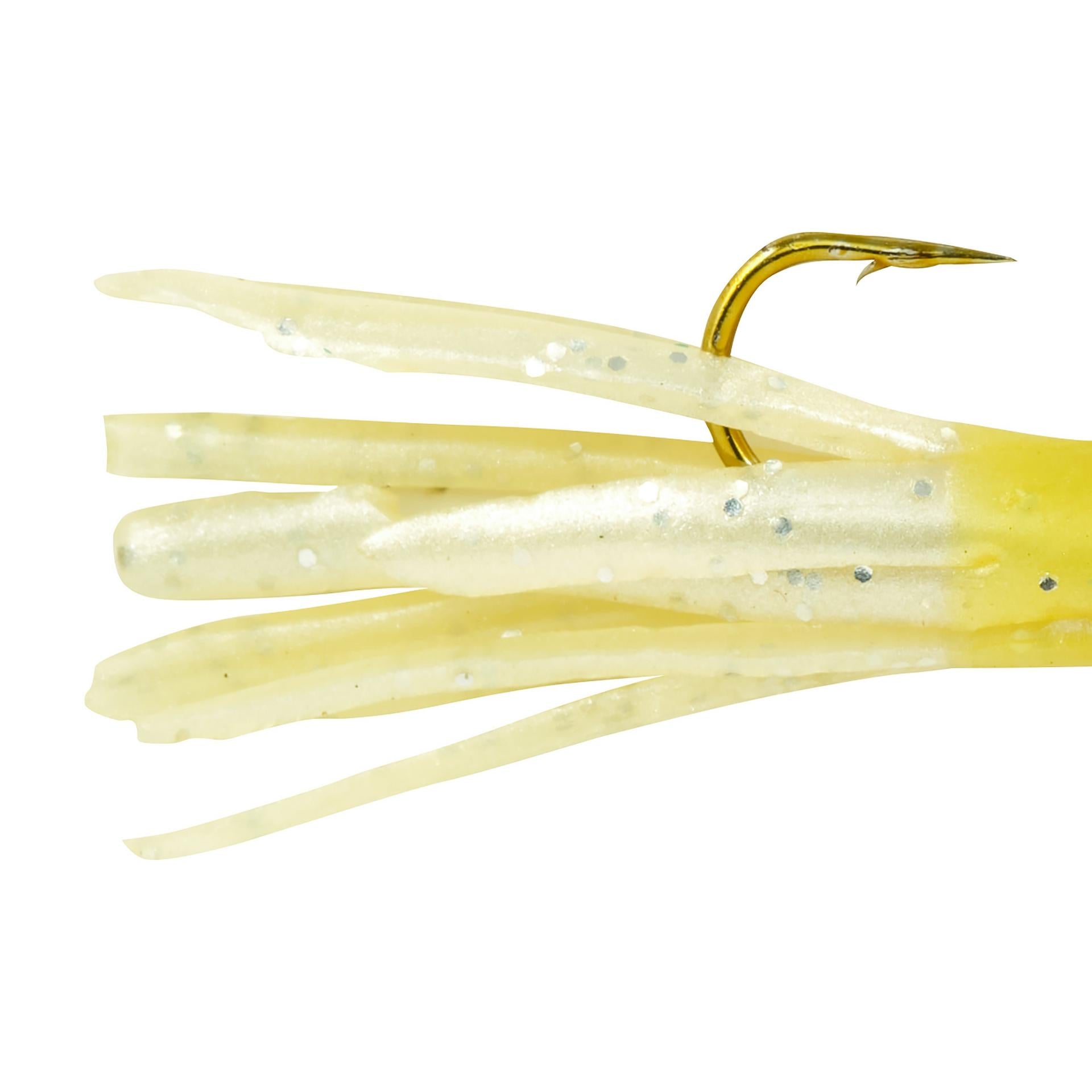 thumbnail image 2 of Berkley PowerBait Pre-Rigged Atomic Tubes - Perch Color 1/32 Oz Fishing Lures 2 of 9