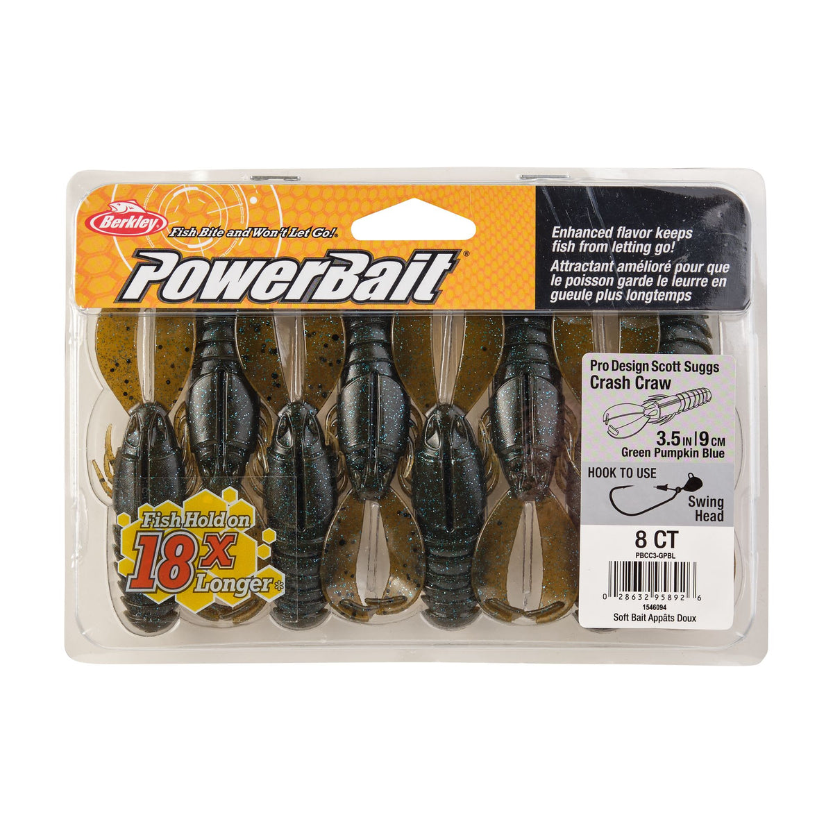 Berkley PowerBait® Crash Craw