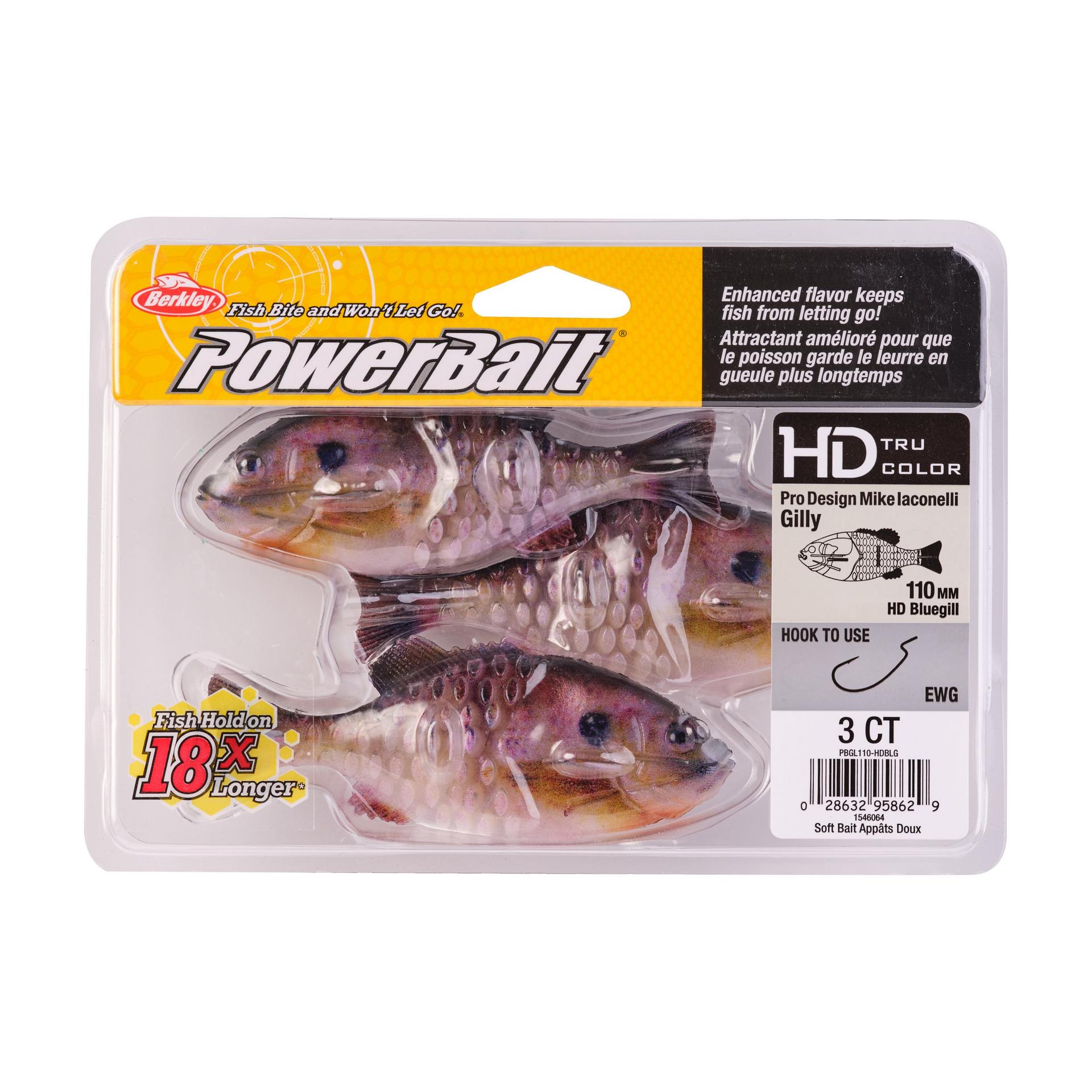 PowerBaitGilly HDBluegill 110mm PKG | Berkley Fishing