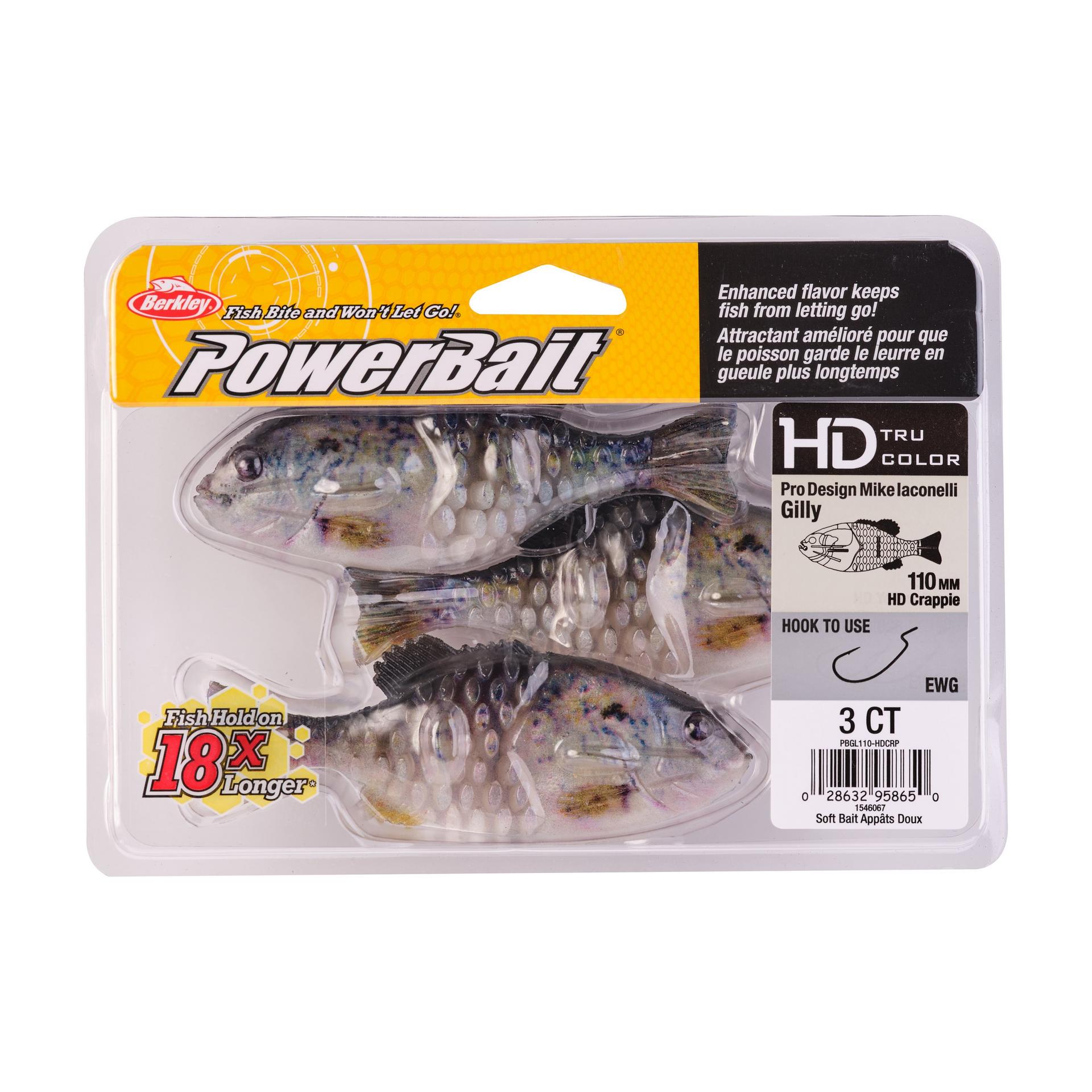 PowerBaitGilly HDCrappie 110mm PKG | Berkley Fishing
