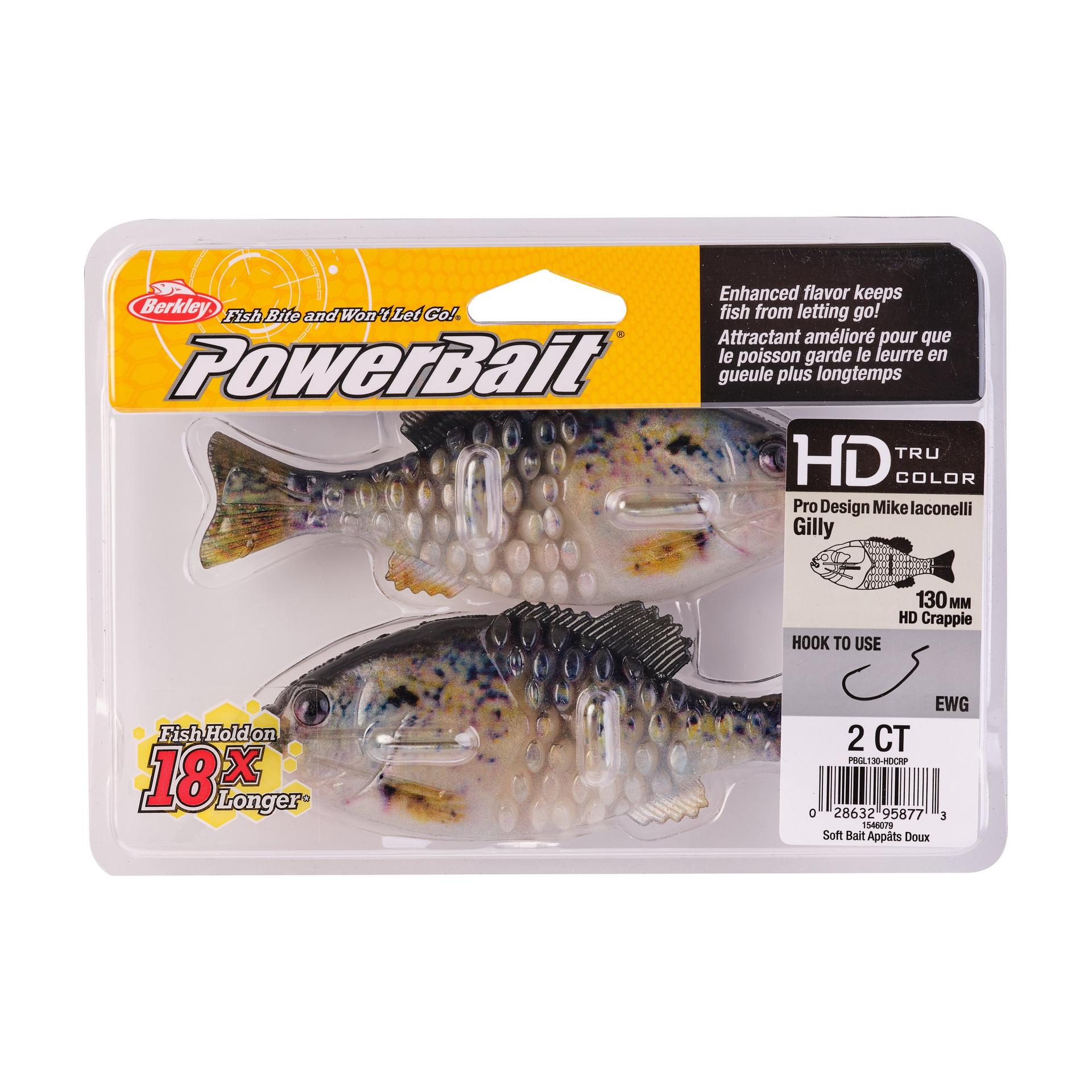 PowerBaitGilly HDCrappie 130mm PKG | Berkley Fishing