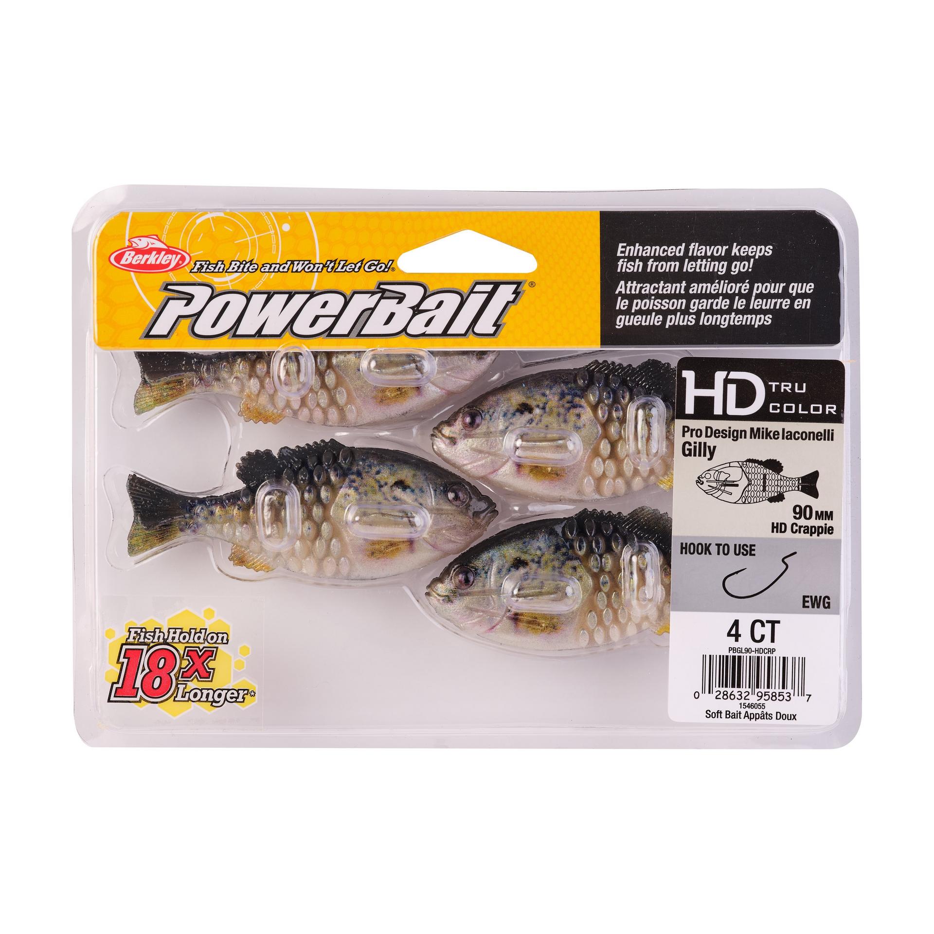 PowerBaitGilly HDCrappie 90mm PKG | Berkley Fishing