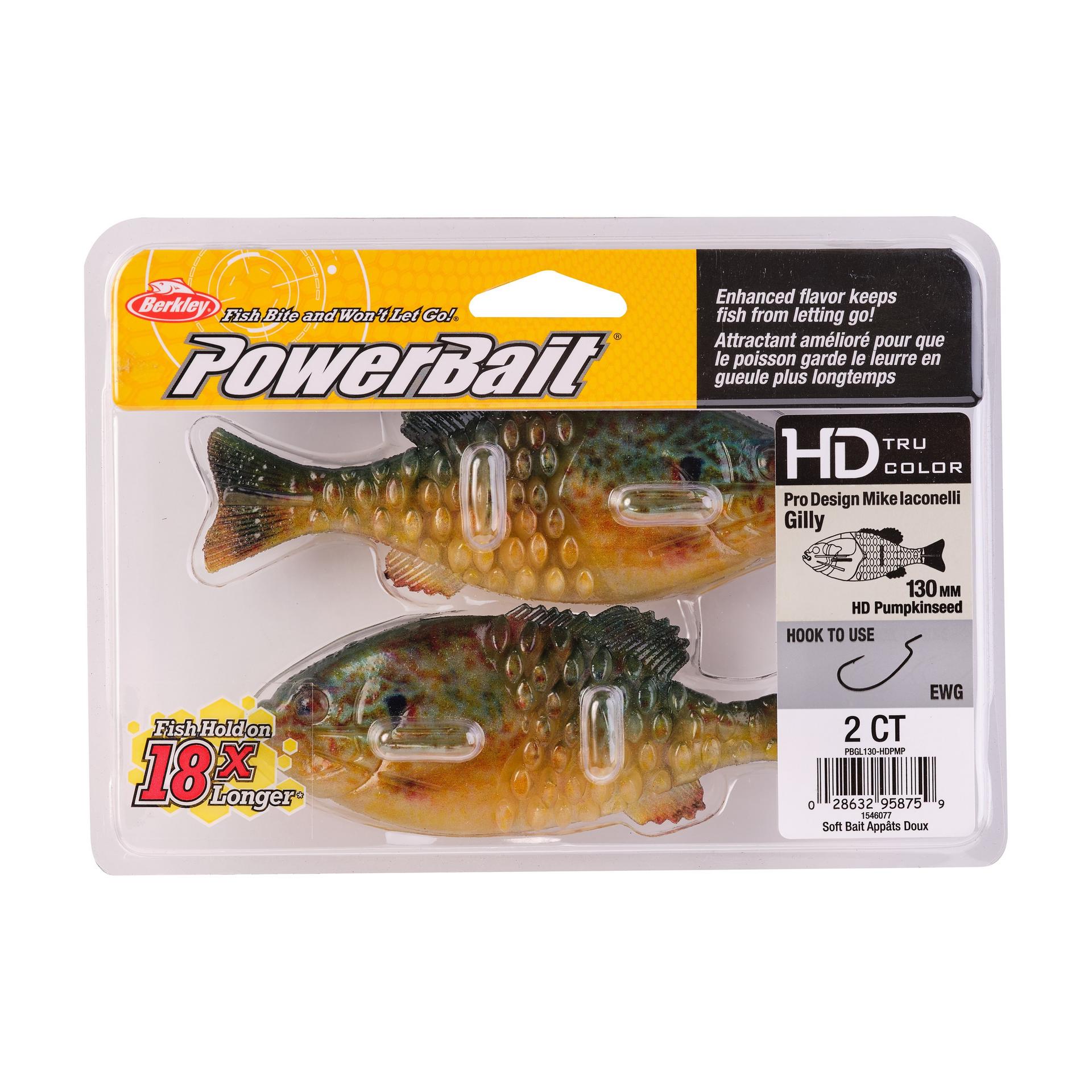 PowerBaitGilly HDPumpkinseed 130mm PKG | Berkley Fishing