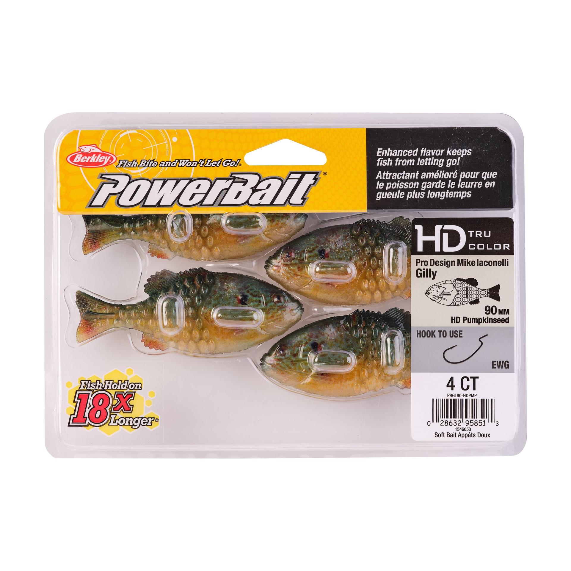 PowerBaitGilly HDPumpkinseed 90mm PKG | Berkley Fishing