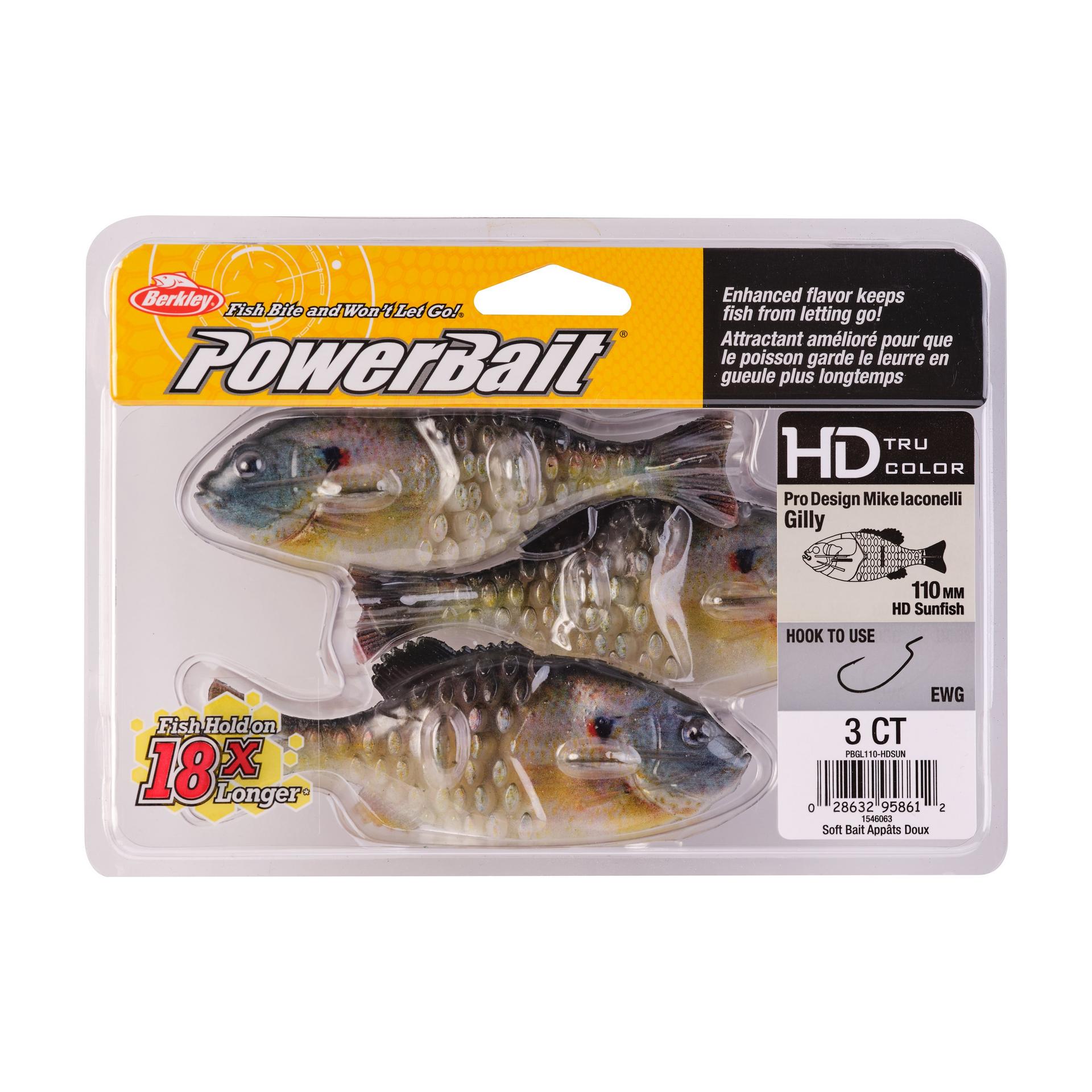 PowerBaitGilly HDSunfish 110mm PKG | Berkley Fishing