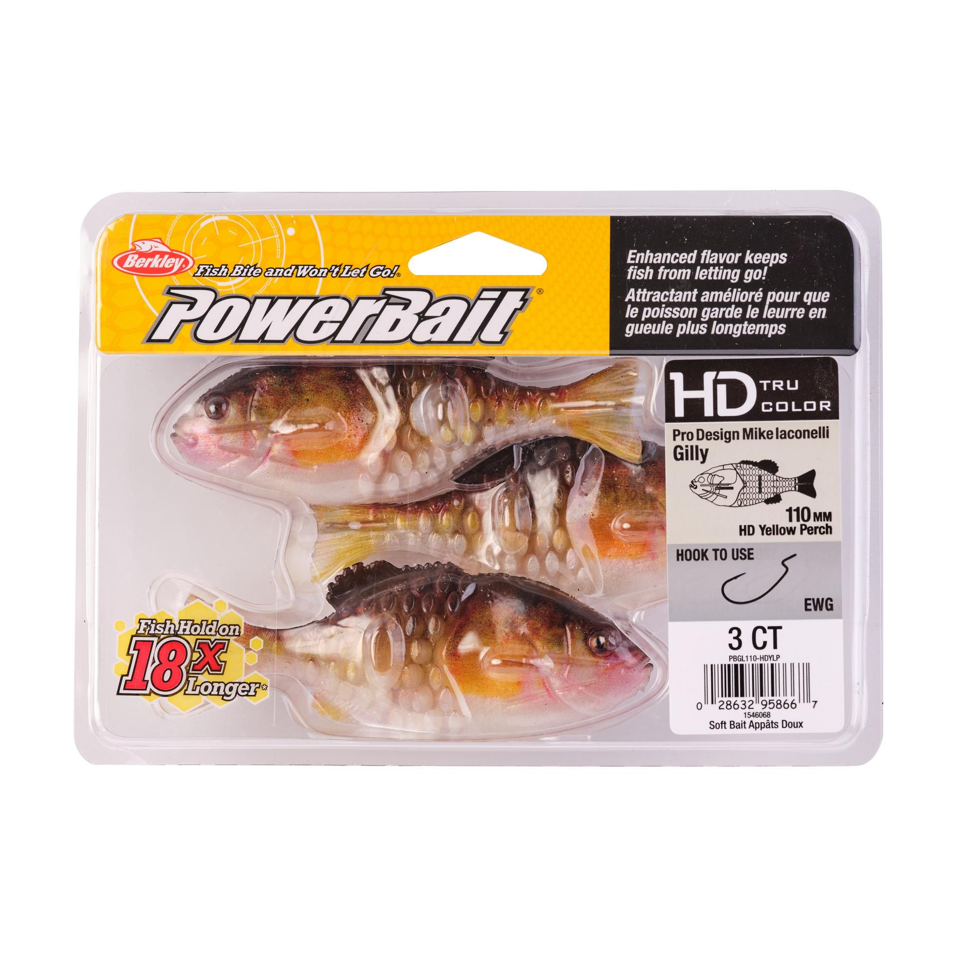 PowerBaitGilly HDYellowPerch 110mm PKG | Berkley Fishing