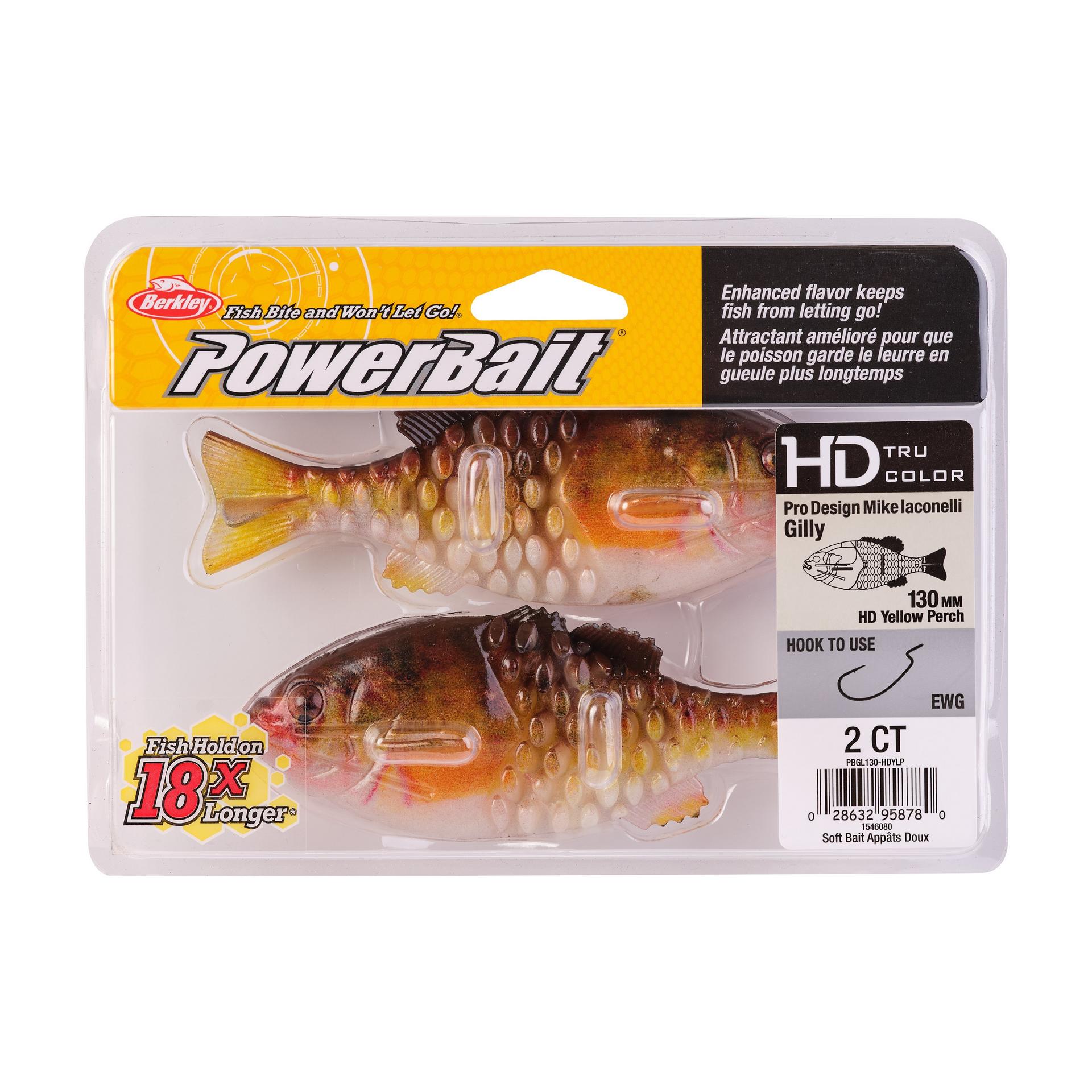 PowerBaitGilly HDYellowPerch 130mm PKG | Berkley Fishing